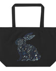 Hoptimist: Large Organic Tote (Black)