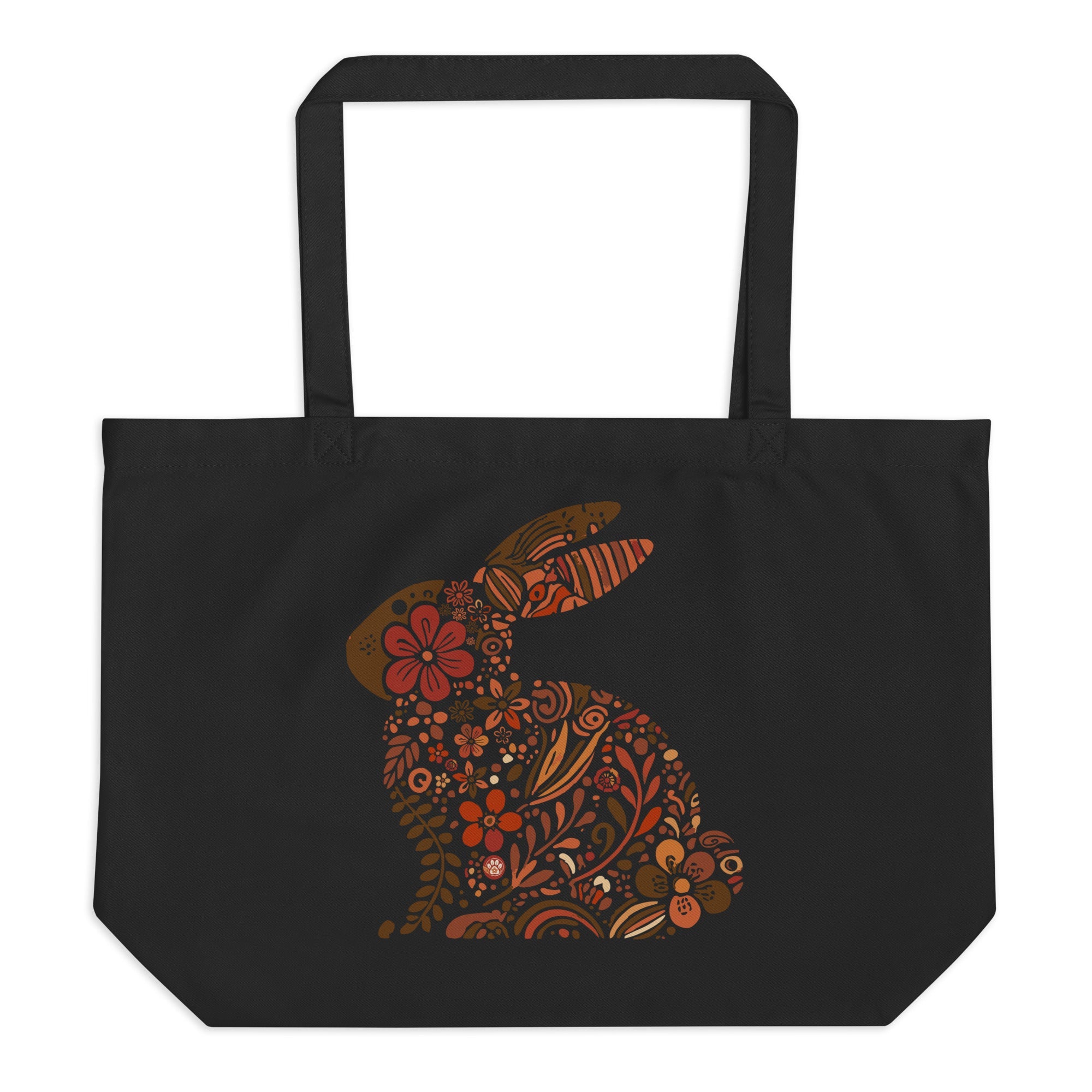 Hoptimist: Large Organic Tote (Black)