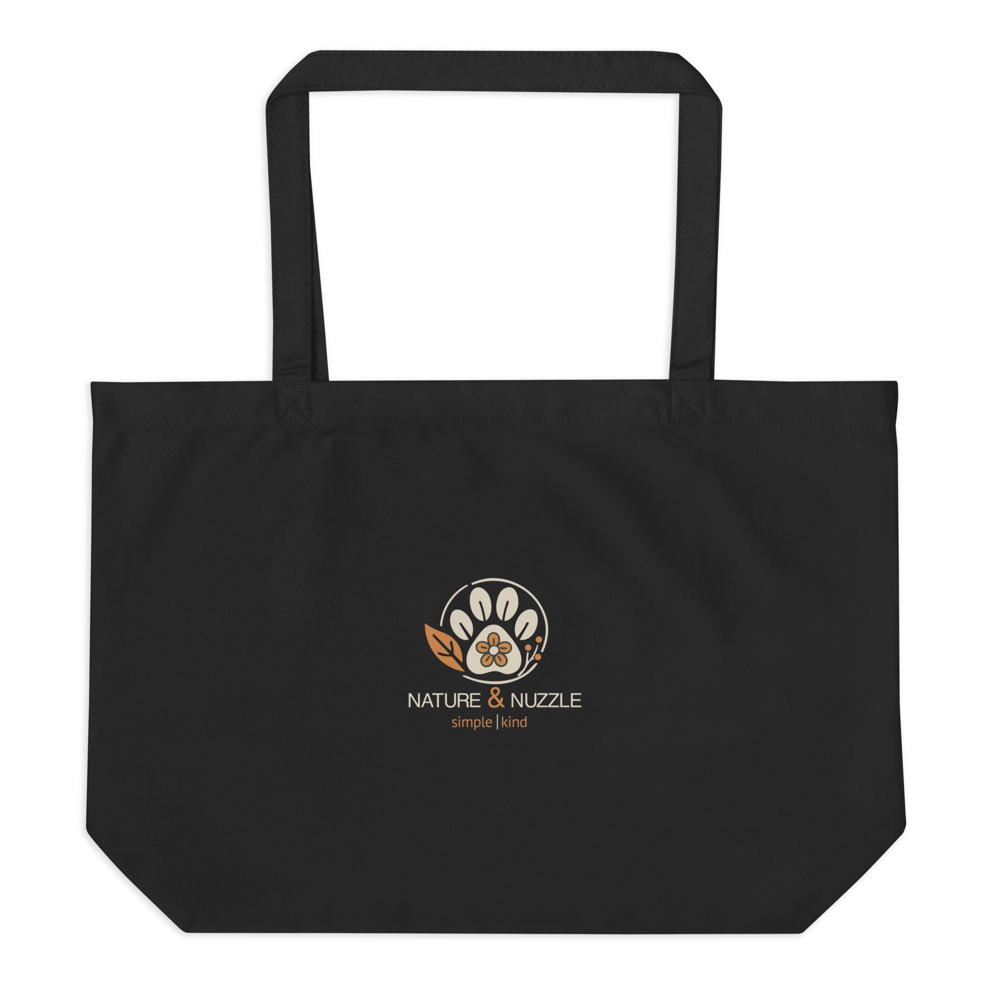 Hoptimist: Large Organic Tote (Black)