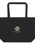Hoptimist: Large Organic Tote (Black)
