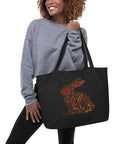 Hoptimist: Large Organic Tote (Black)