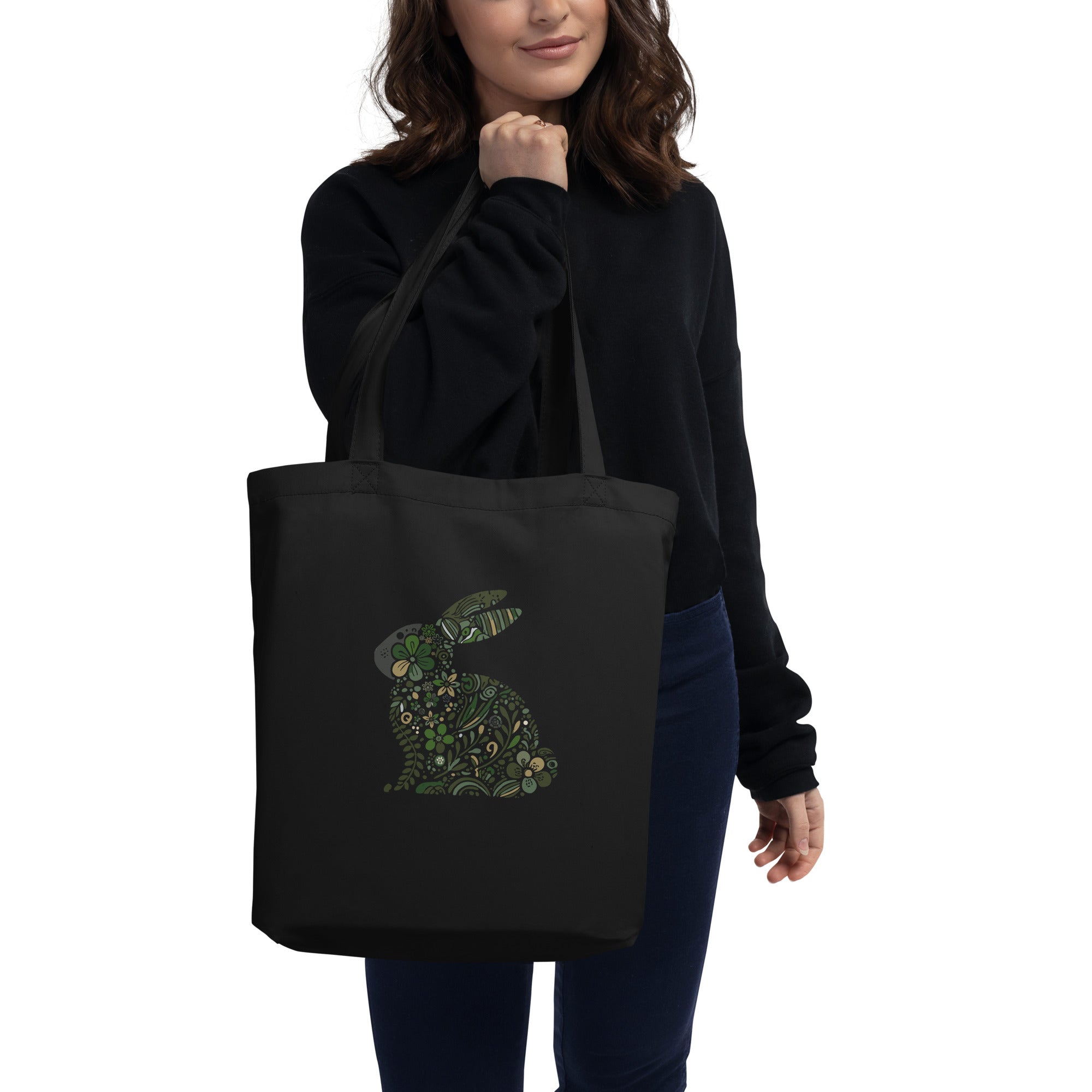 Hoptimist: Organic Tote (Black)