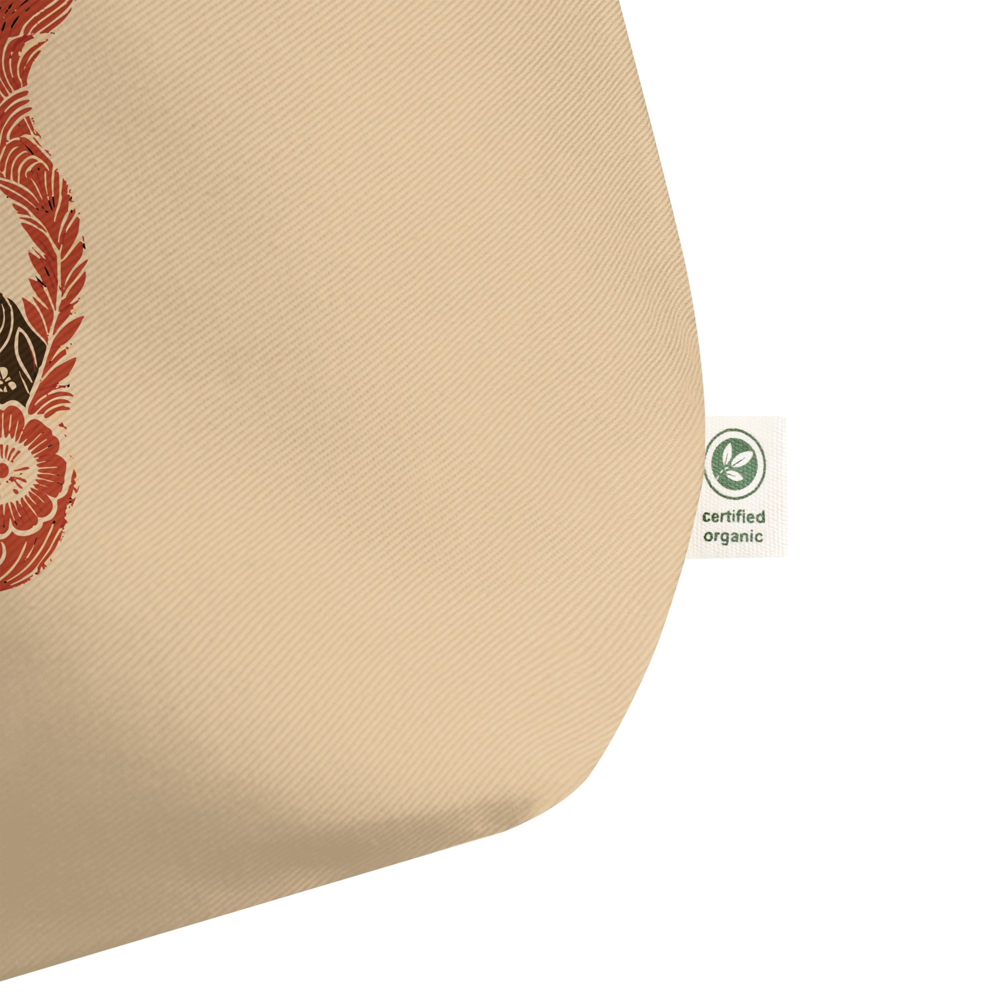 Purrfect: Large Organic Tote (Natural)