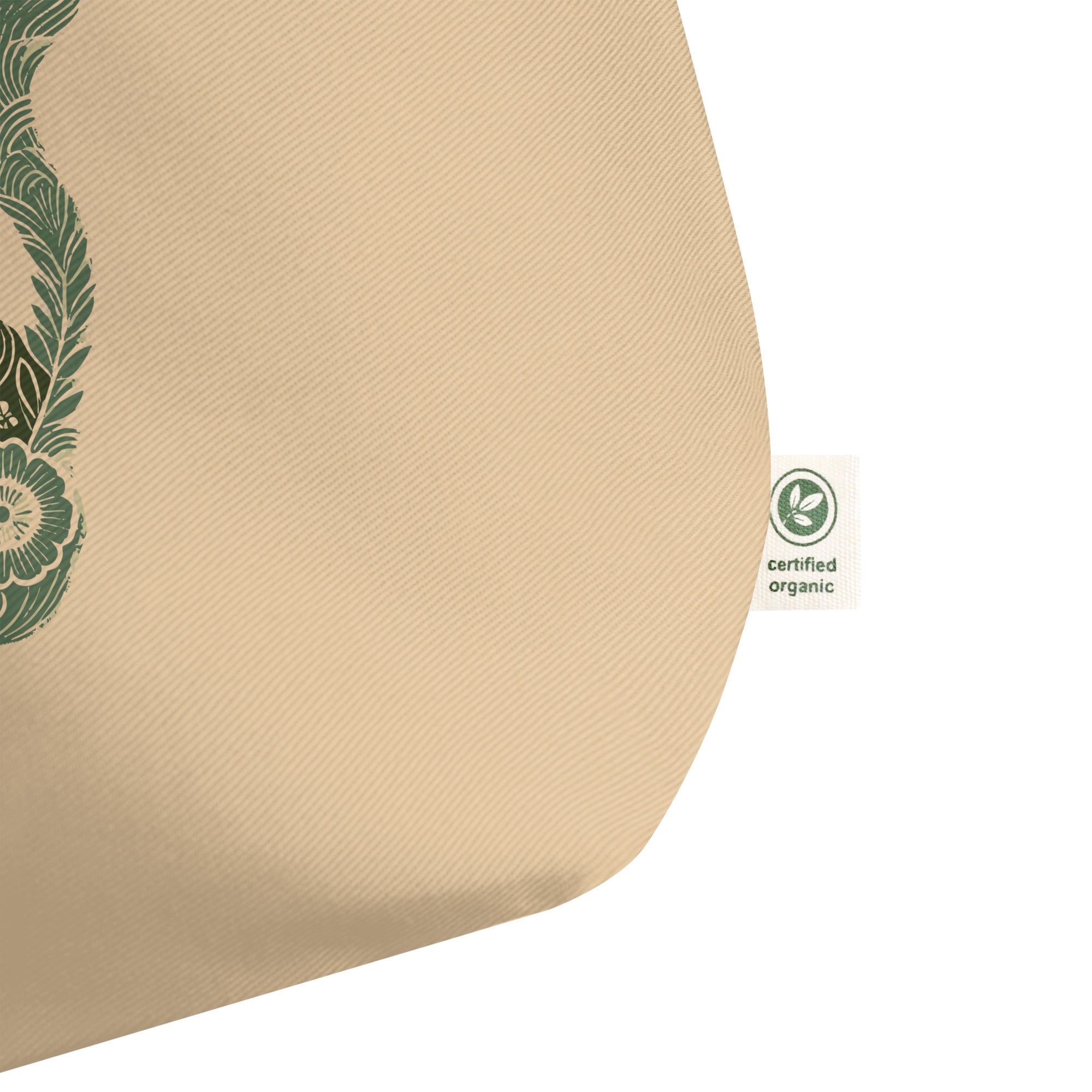 Purrfect: Large Organic Tote (Natural)