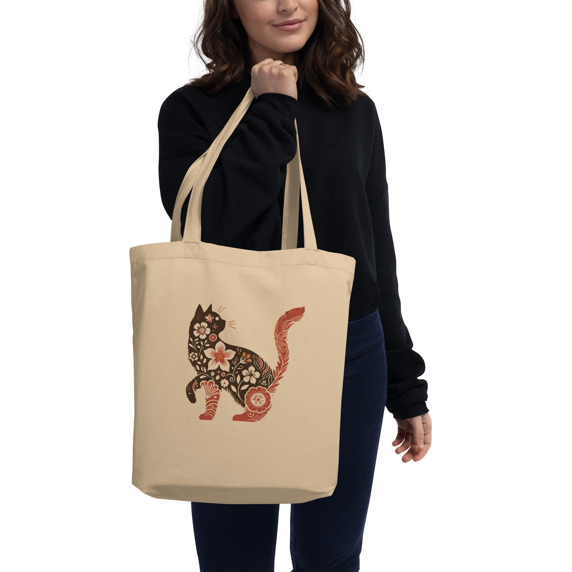 Purrfect: Organic Tote (Natural)