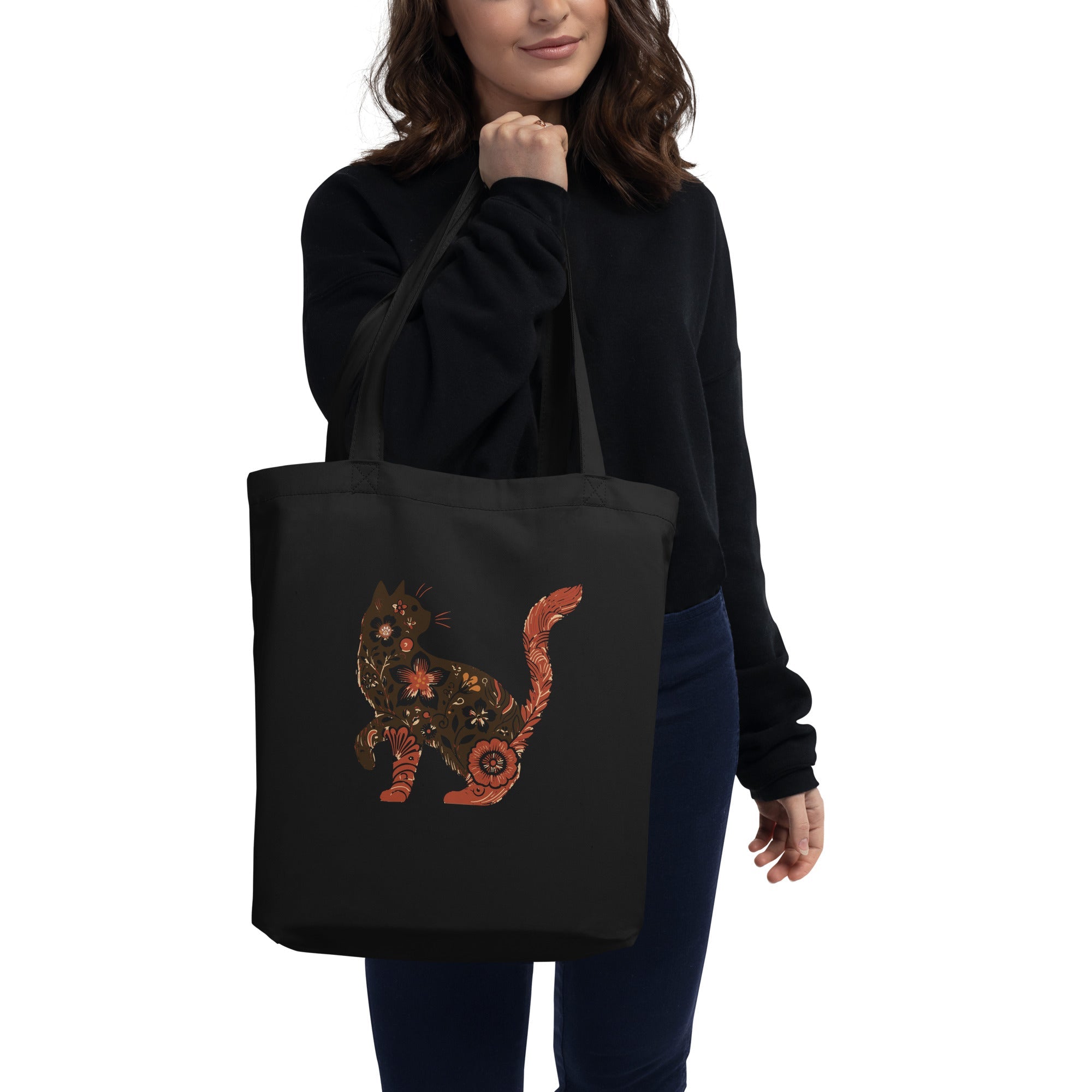 Purrfect: Organic Tote (Black)