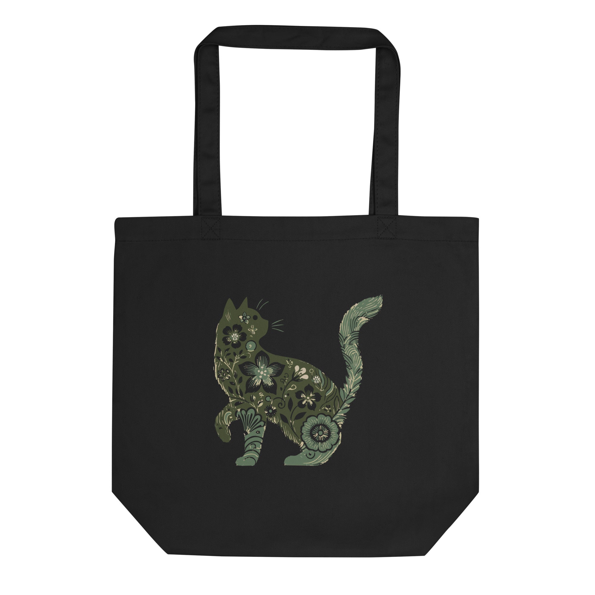 Purrfect: Organic Tote (Black)