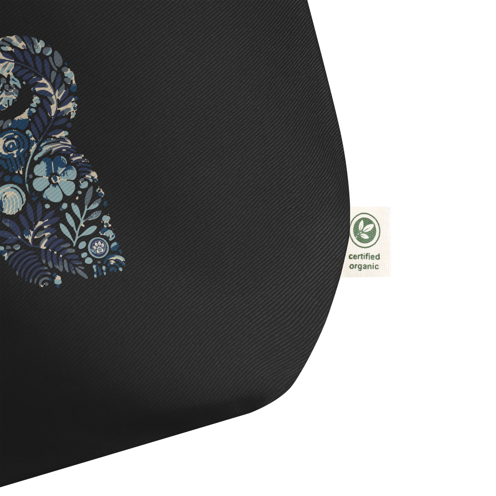 Wagnificent: Large Organic Tote (Black)