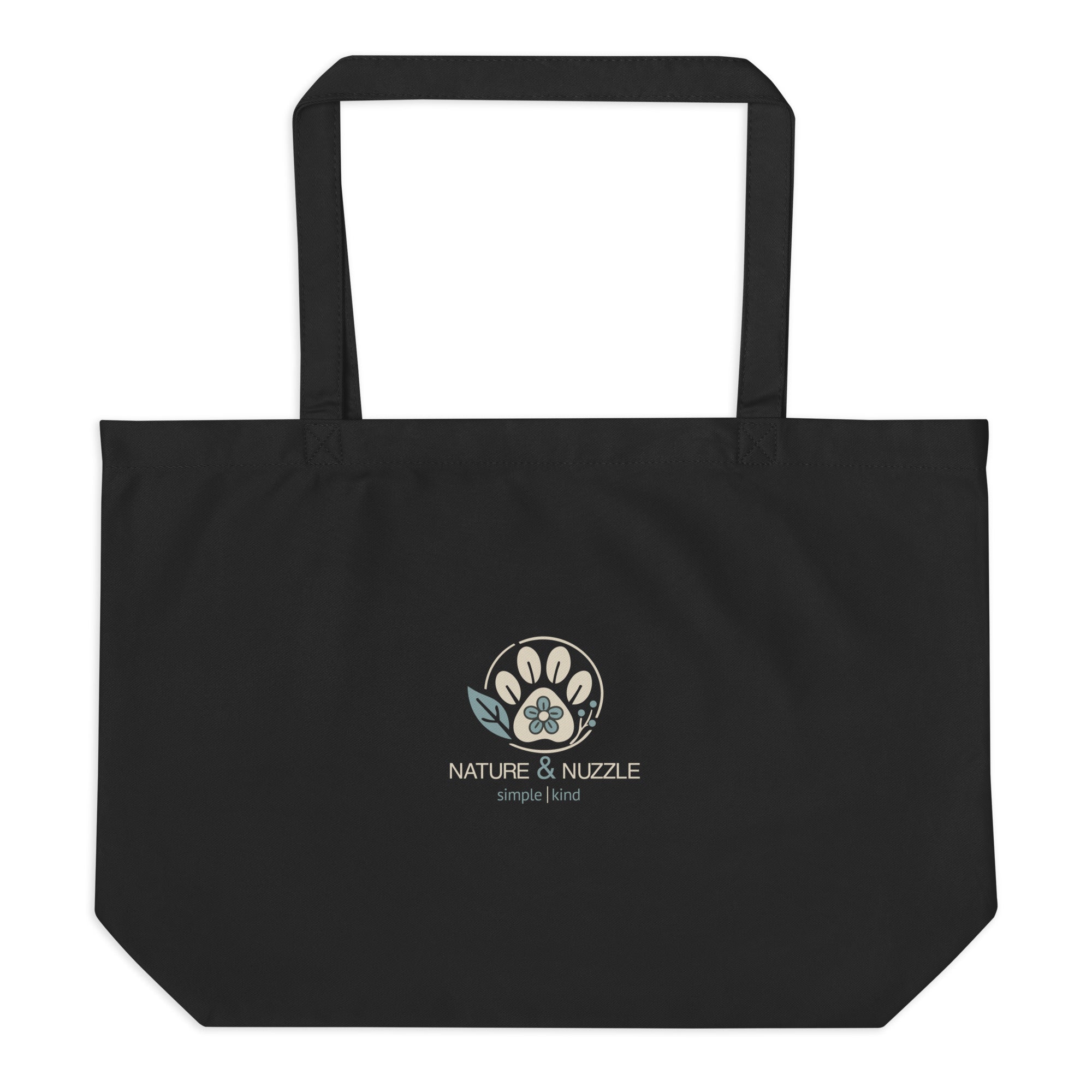 Wagnificent: Large Organic Tote (Black)