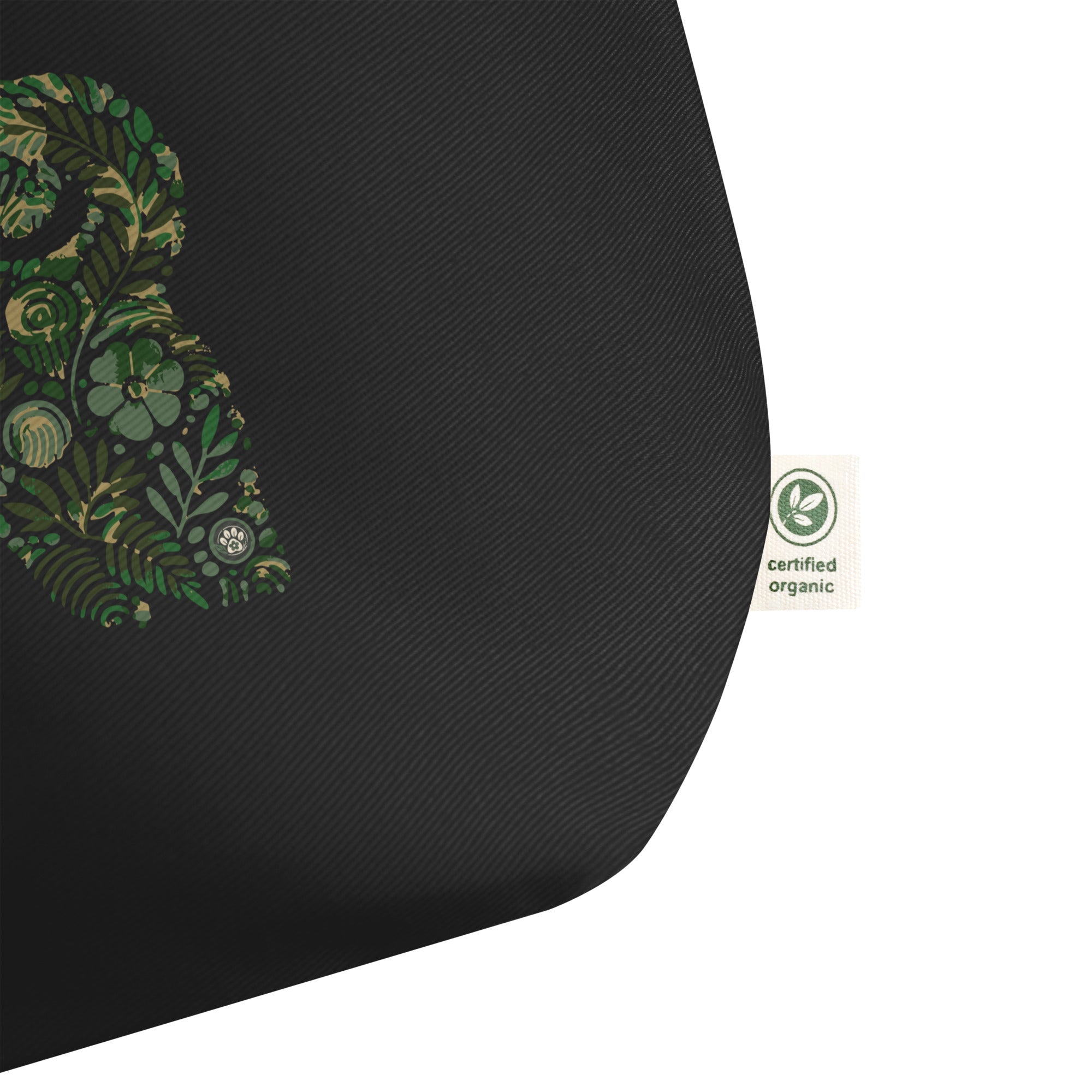 Wagnificent: Large Organic Tote (Black)
