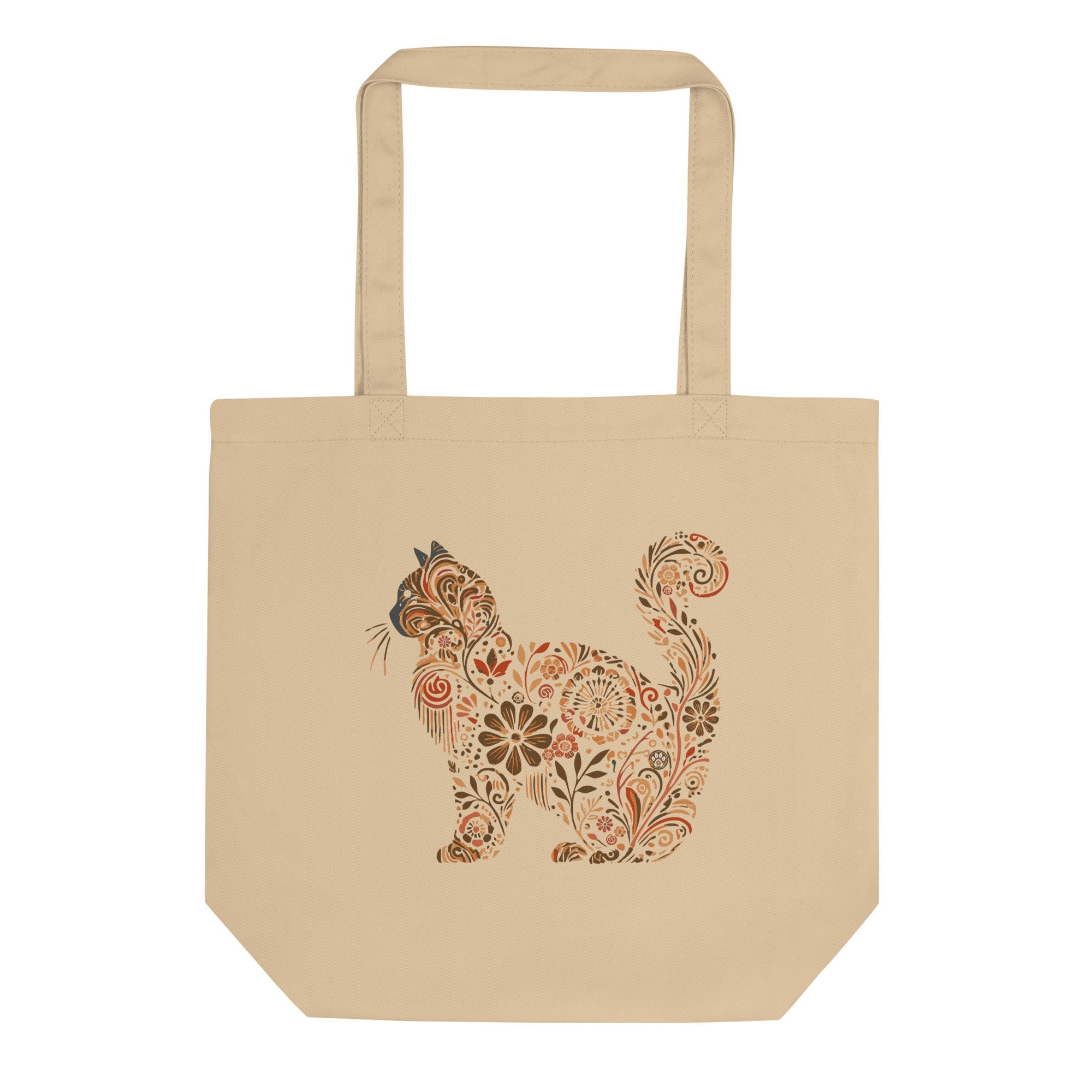 Catflix &amp; Chill: Organic Tote (Natural)