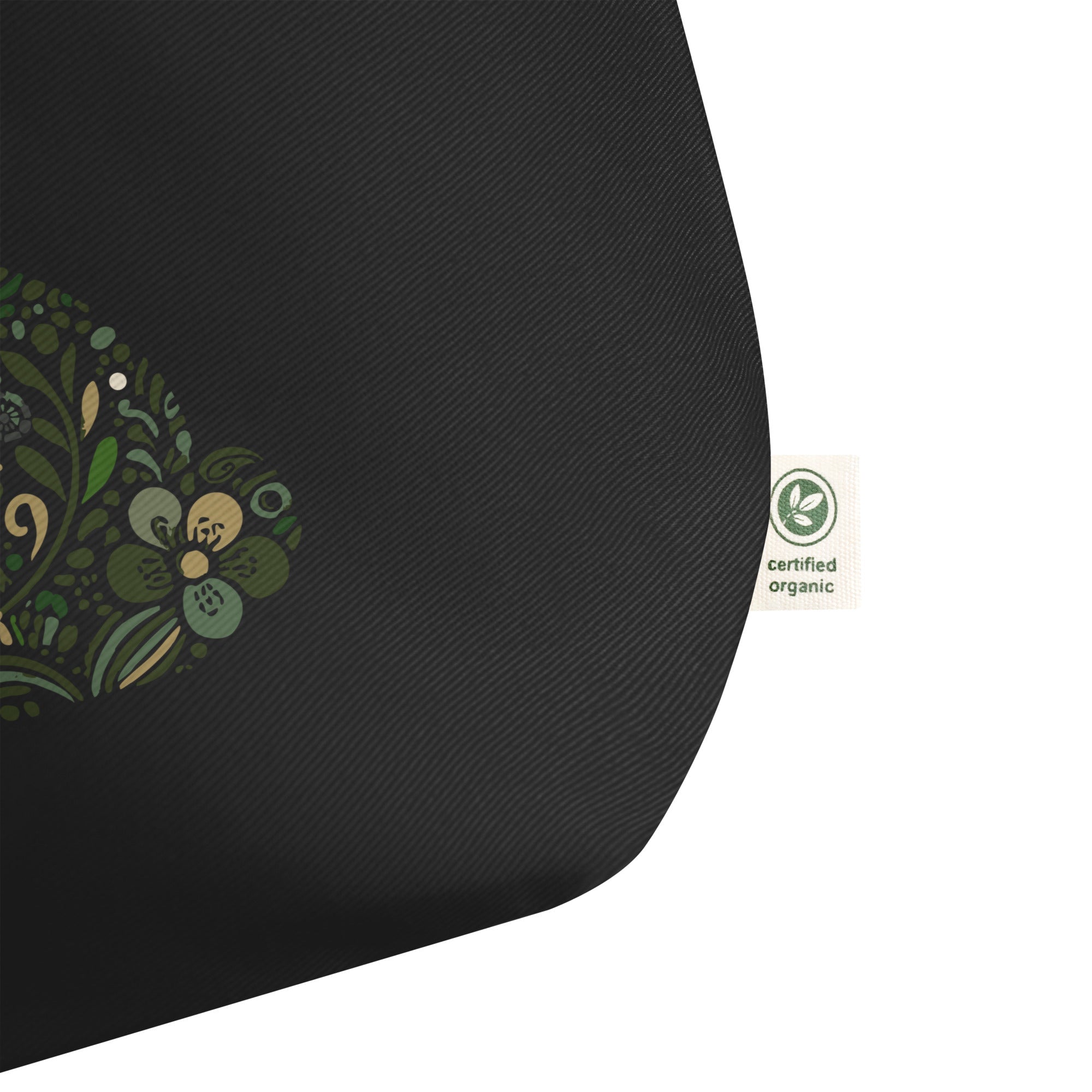 Hoptimist: Large Organic Tote (Black)