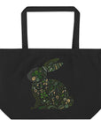 Hoptimist: Large Organic Tote (Black)