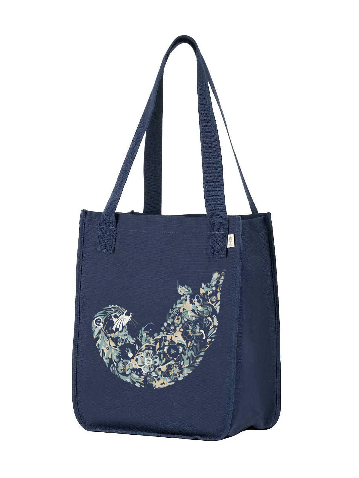 Drift and Let Drift: Organic Market Tote (Navy)