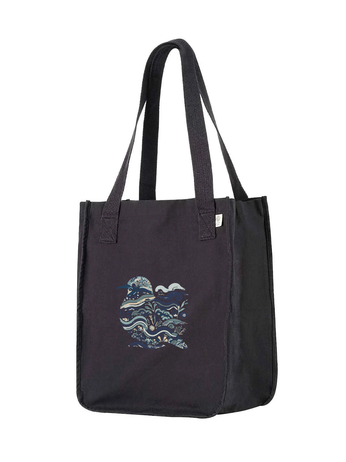 Featherweather: Organic Market Tote (Black)