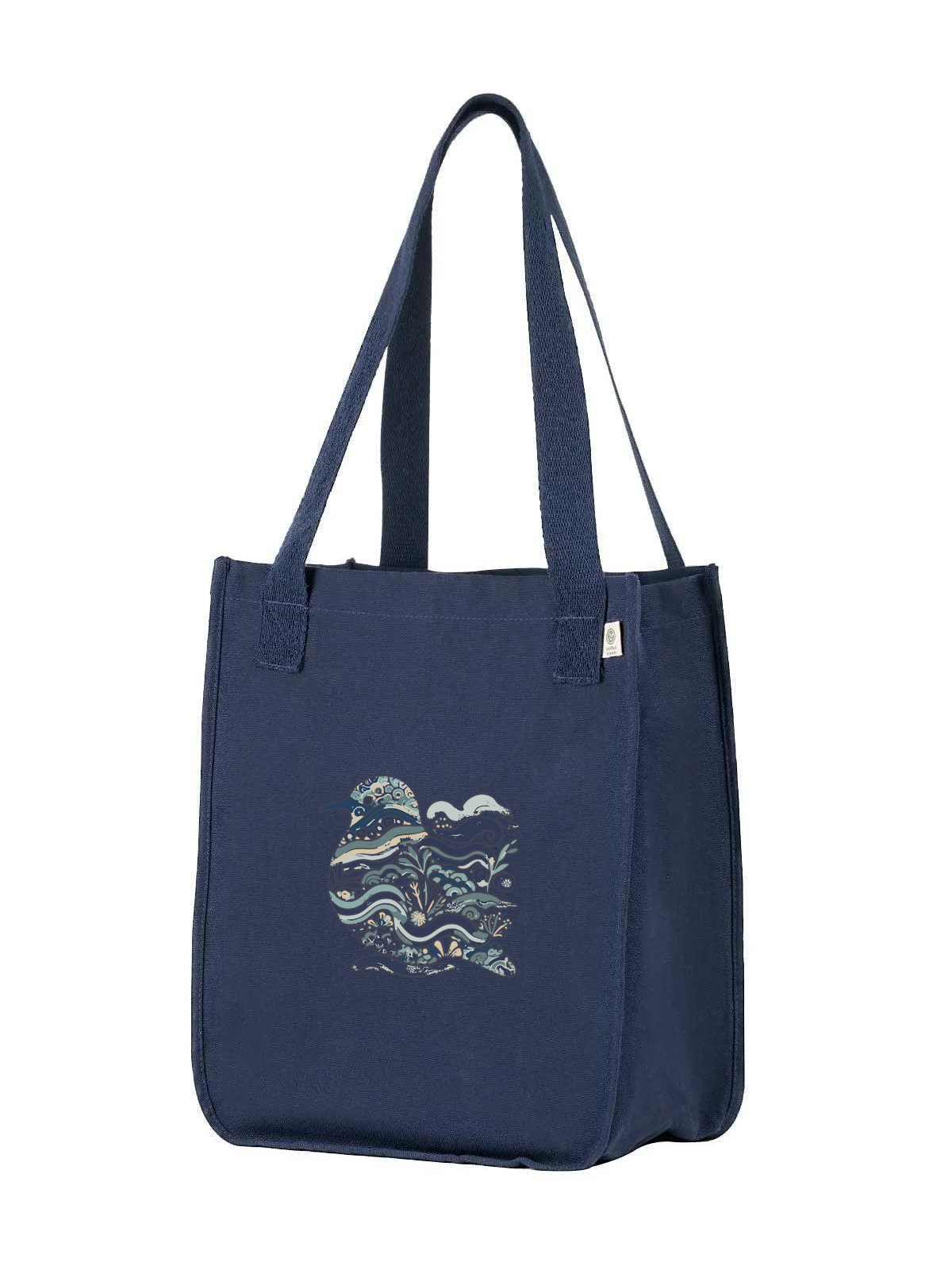 Featherweather: Organic Market Tote (Navy)