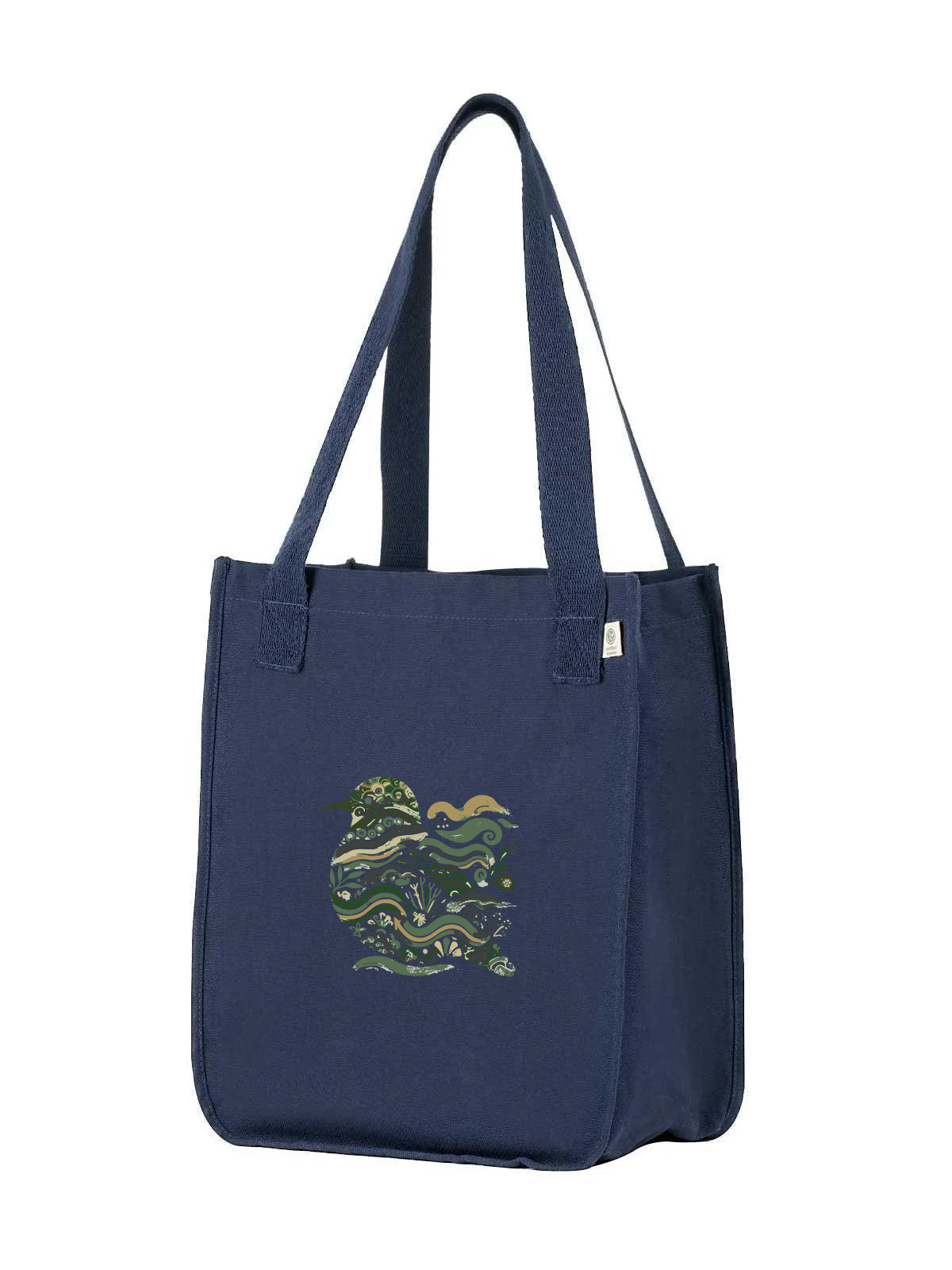 Featherweather: Organic Market Tote (Navy)