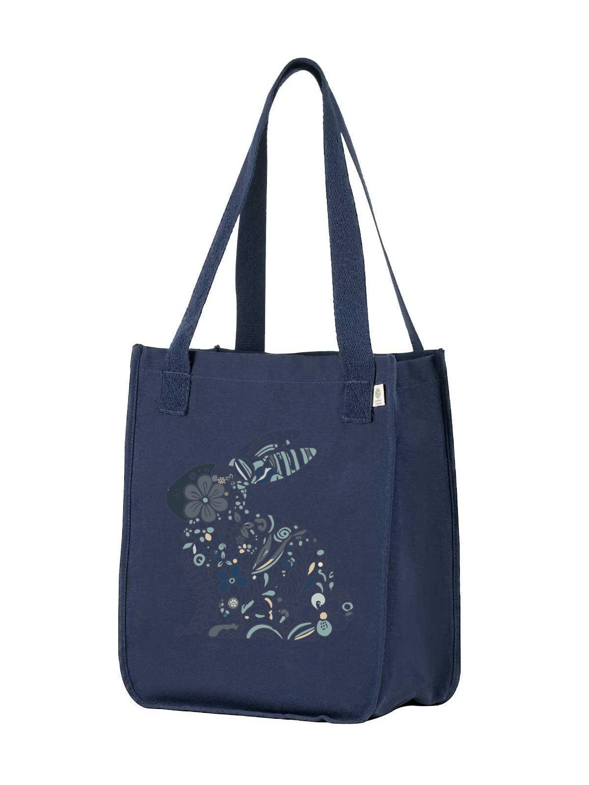 Hoptimist: Organic Market Tote (Navy)