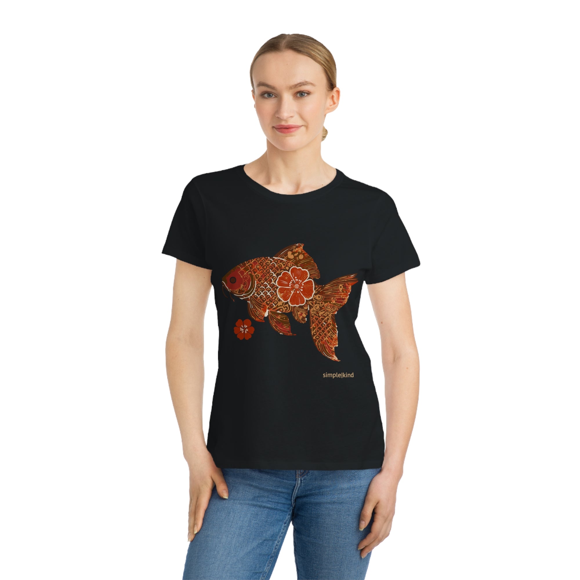 Fishionista: Organic Cotton Women's Tee