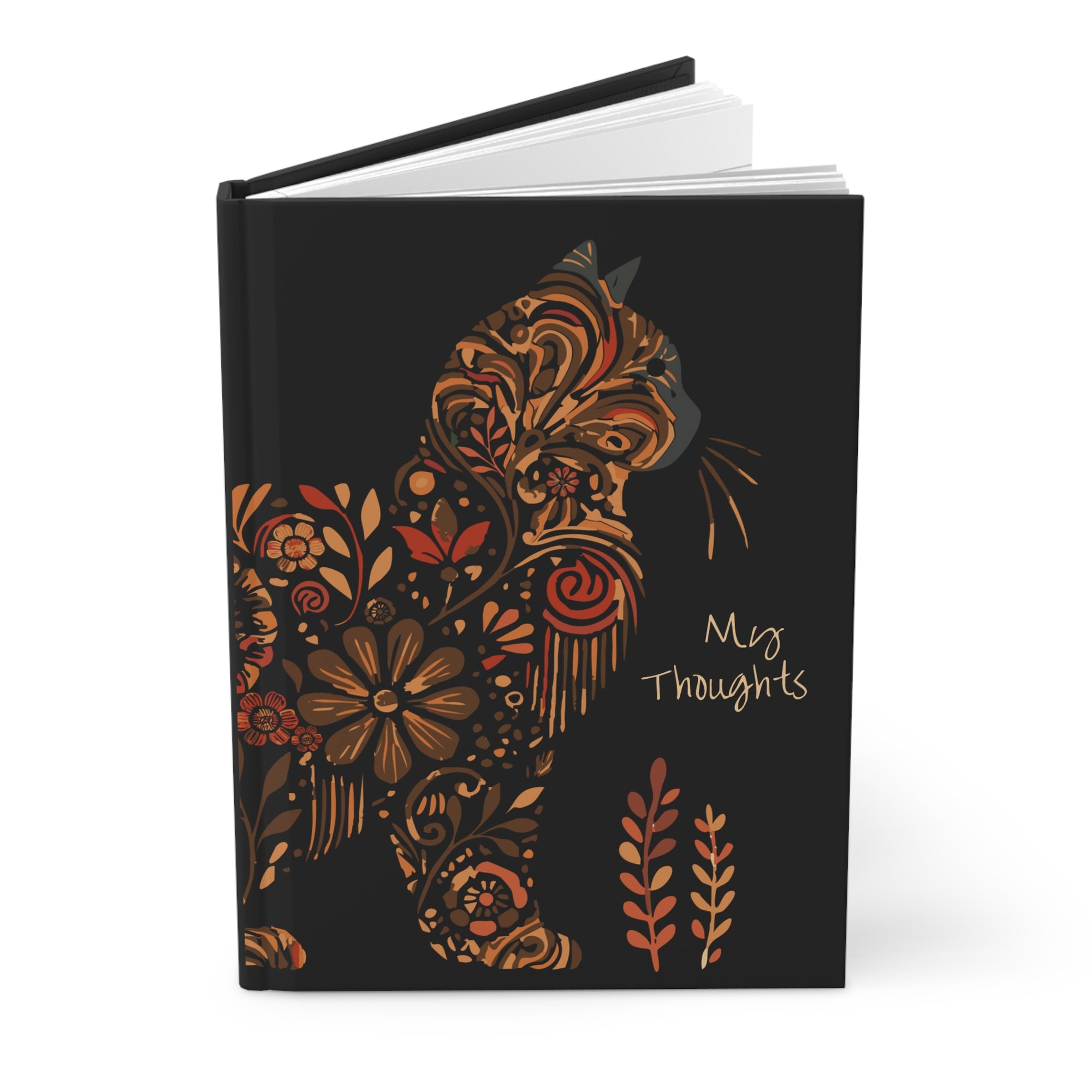 Catflix &amp; Chill: Hardcover Matte Journal