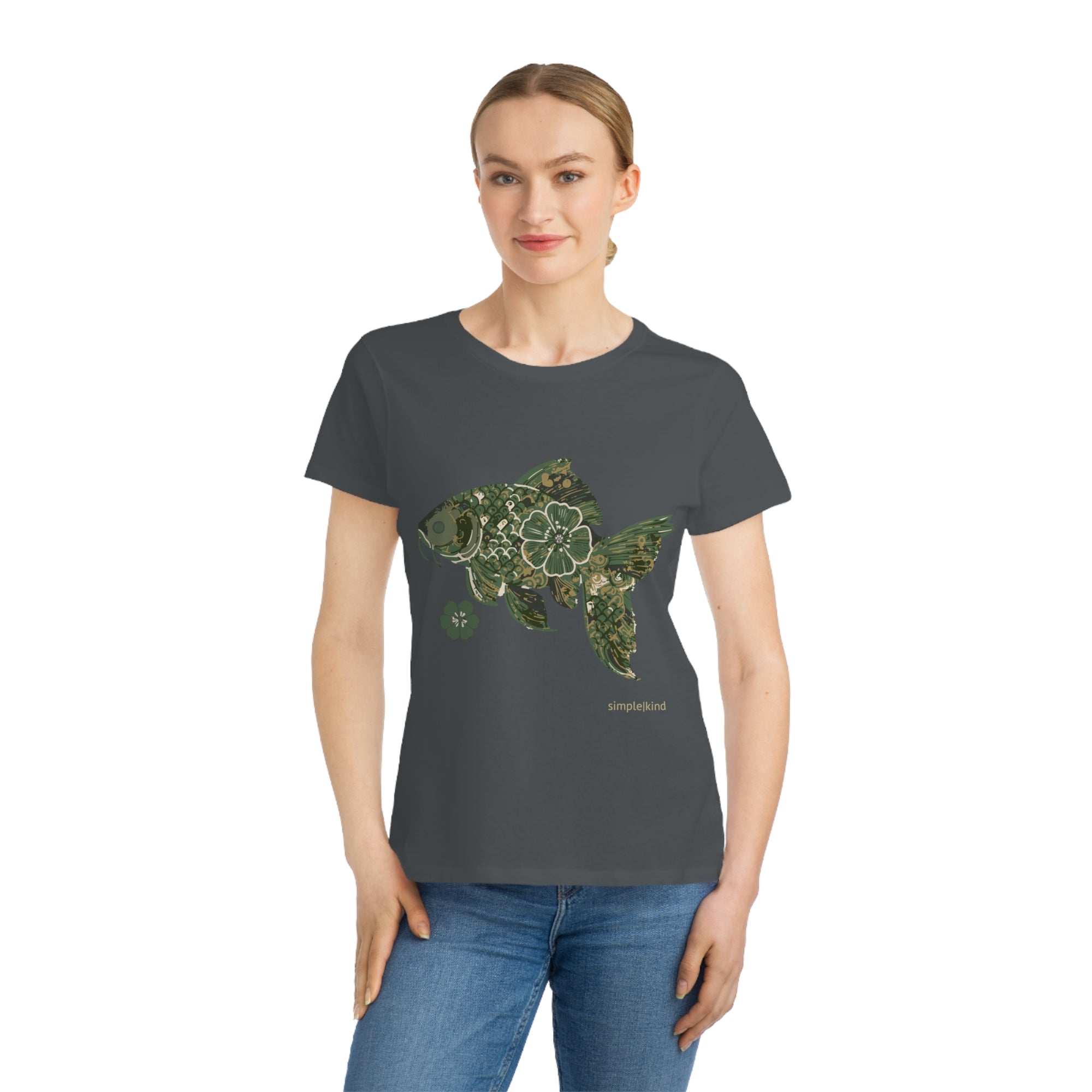 Fishionista: Organic Cotton Women's Tee