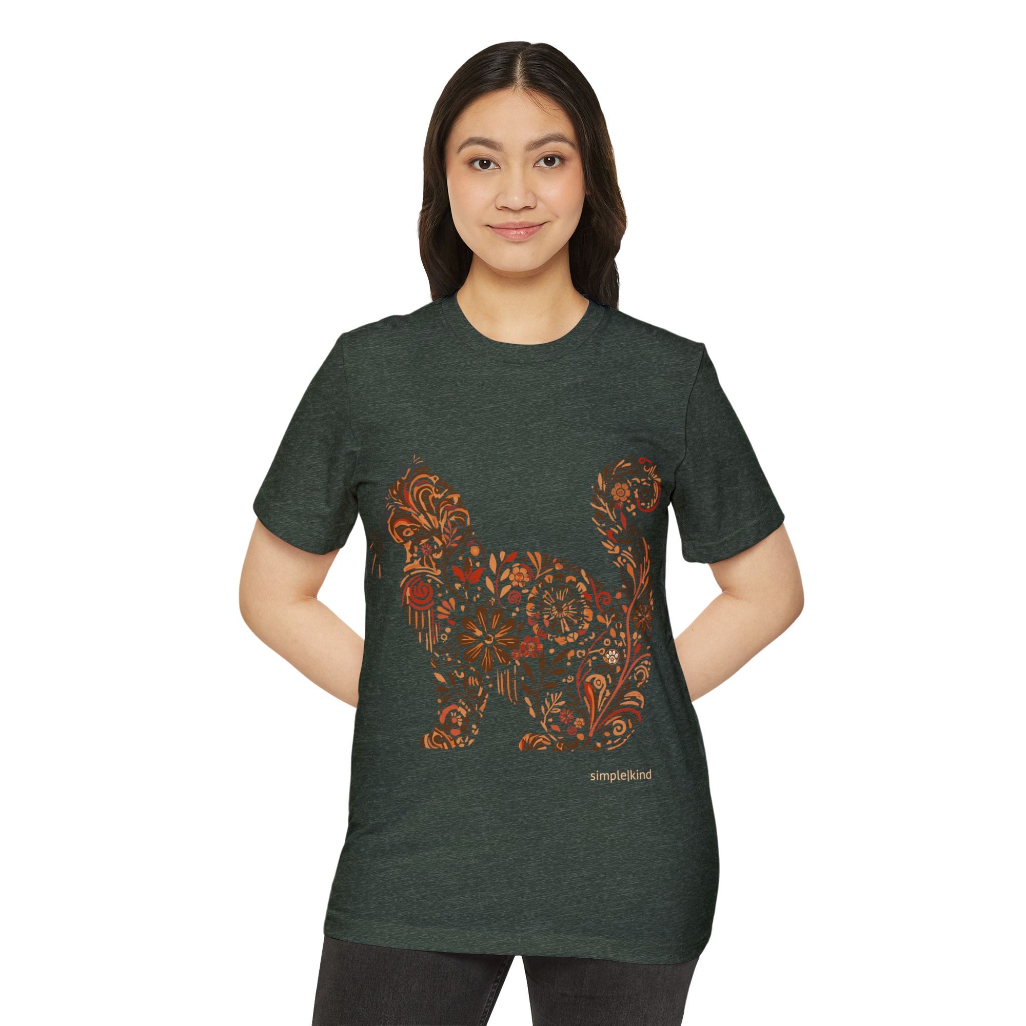 Catflix &amp; Chill: Organic+Recycled Unisex Eco-Tee