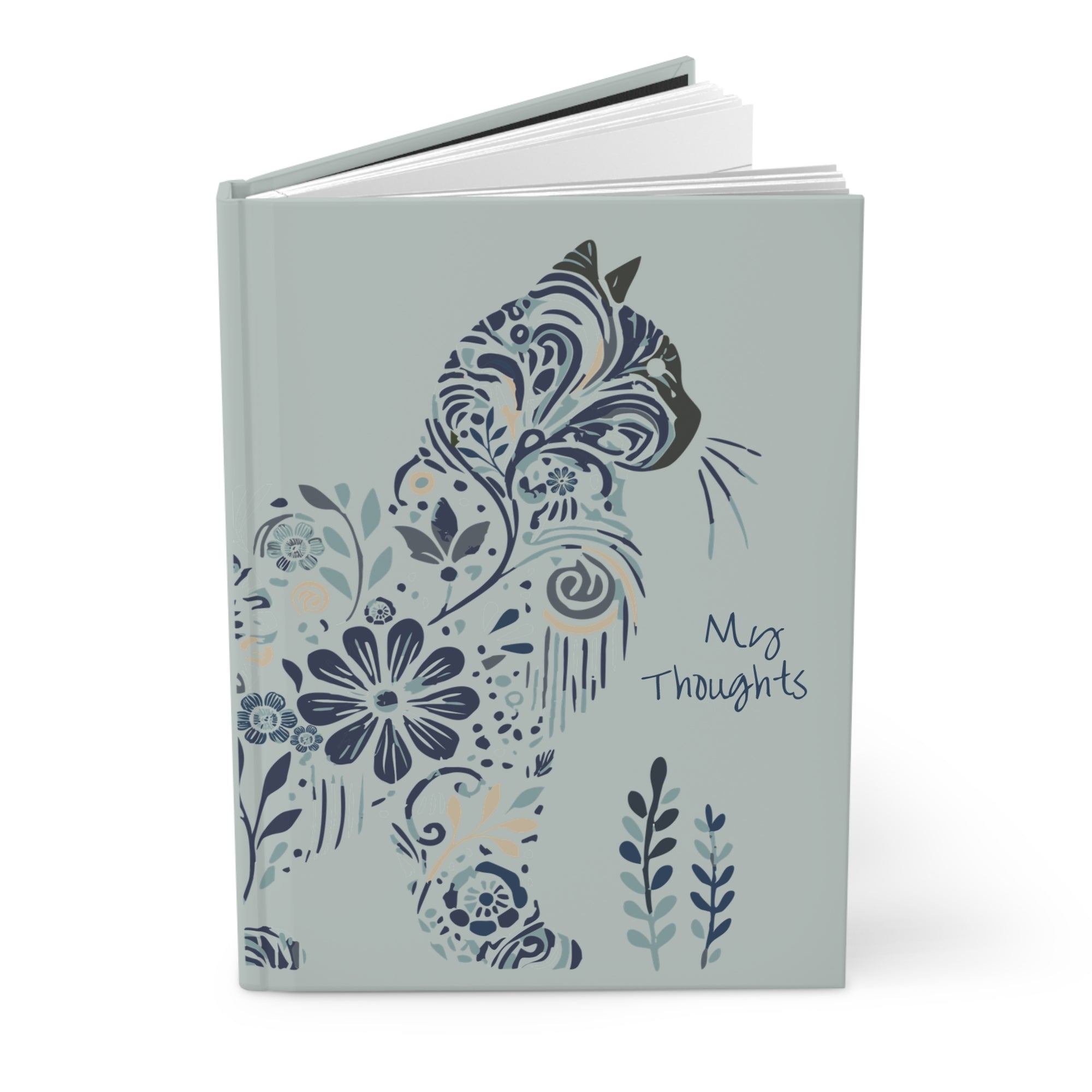 Catflix &amp; Chill: Hardcover Matte Journal