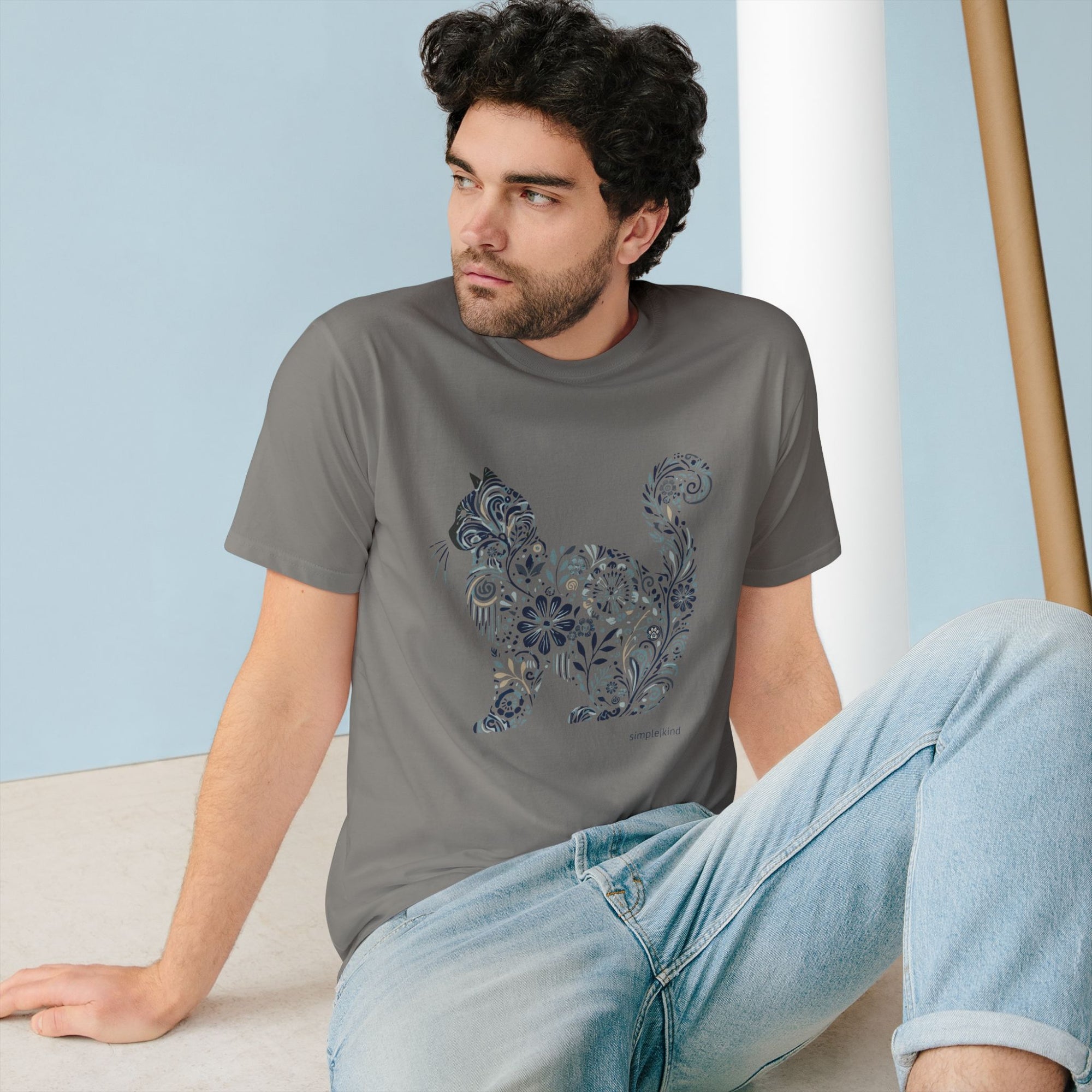 Catflix &amp; Chill: Organic Cotton Unisex Tee