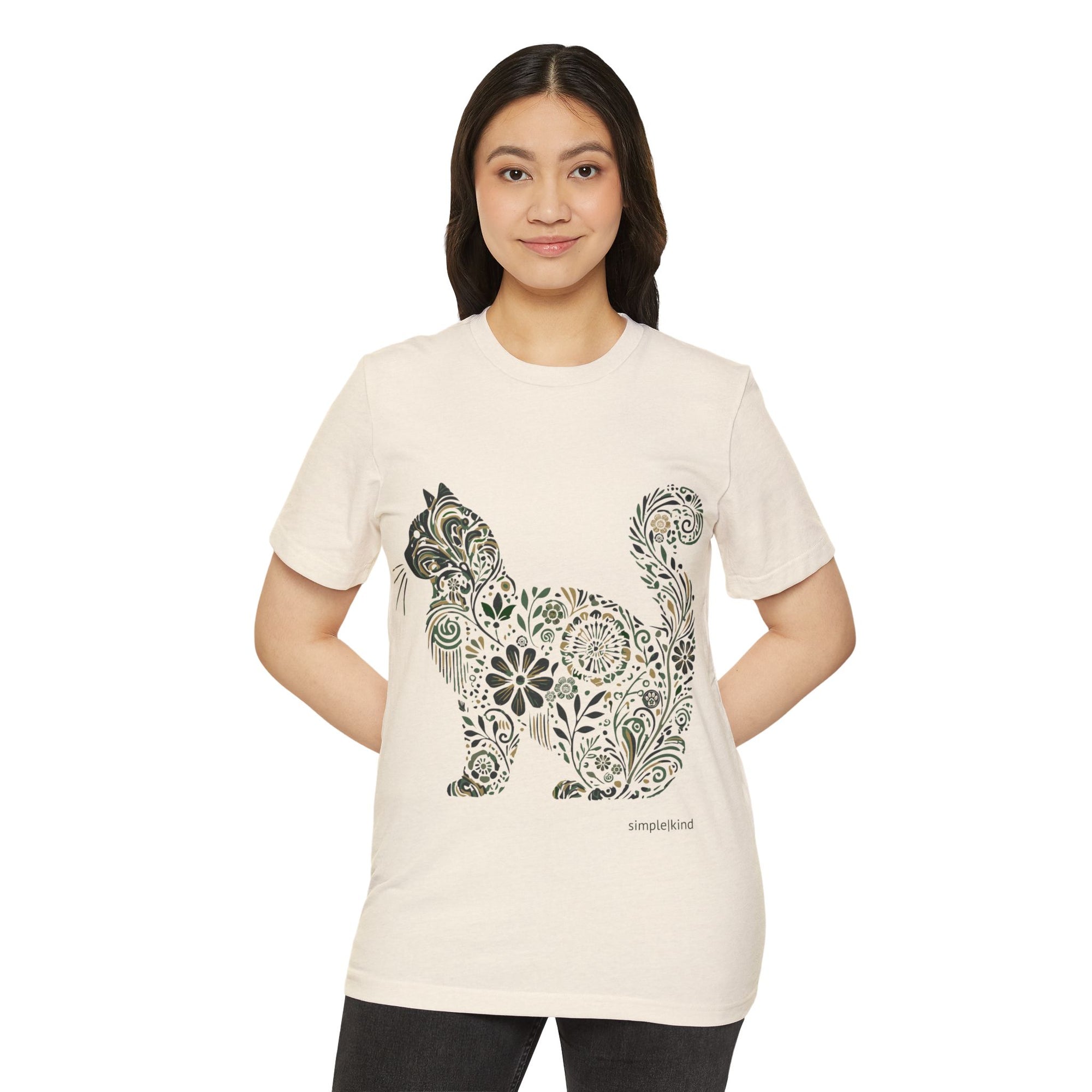 Catflix &amp; Chill: Organic+Recycled Unisex Eco-Tee