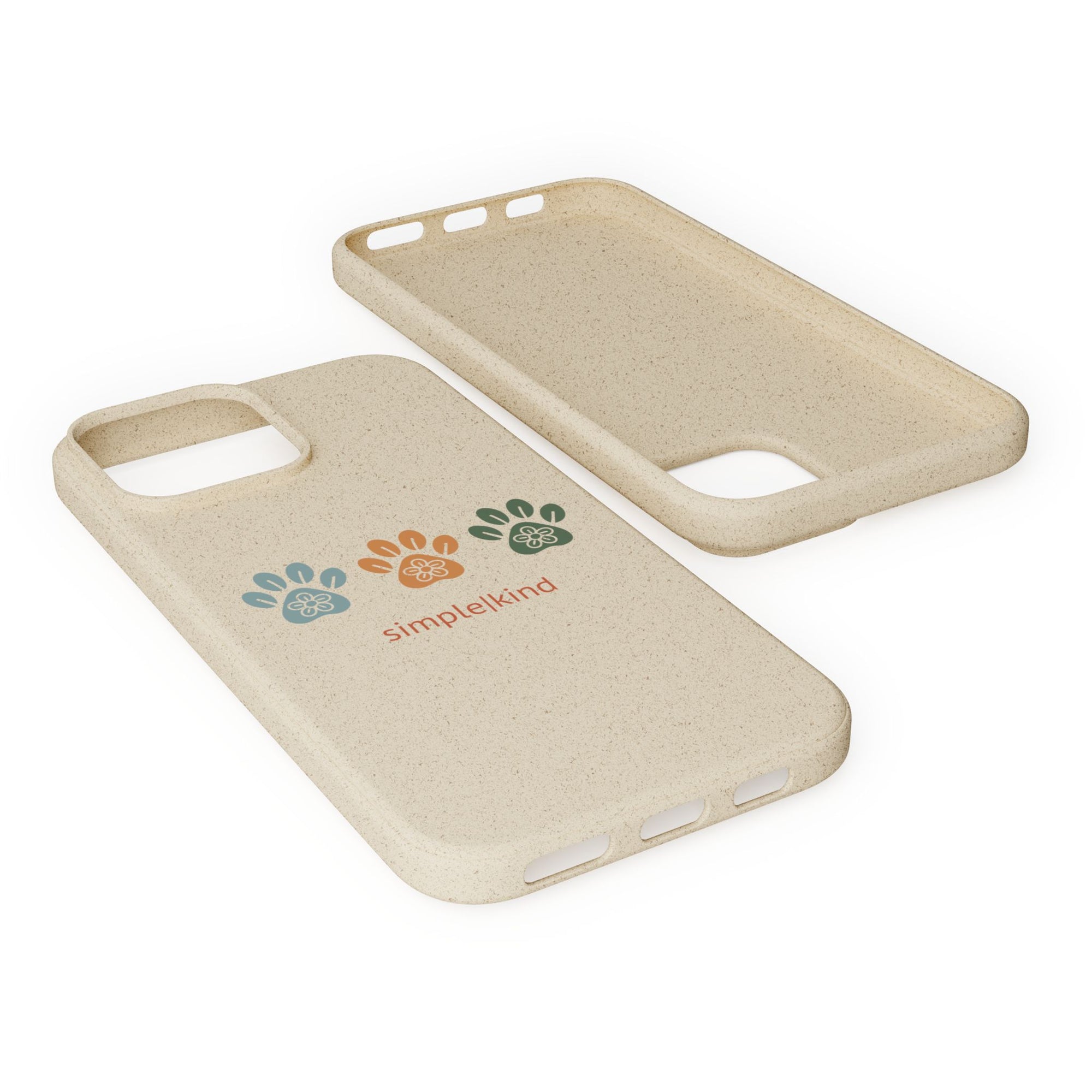 Simple Paws: Biodegradable iPhone Case