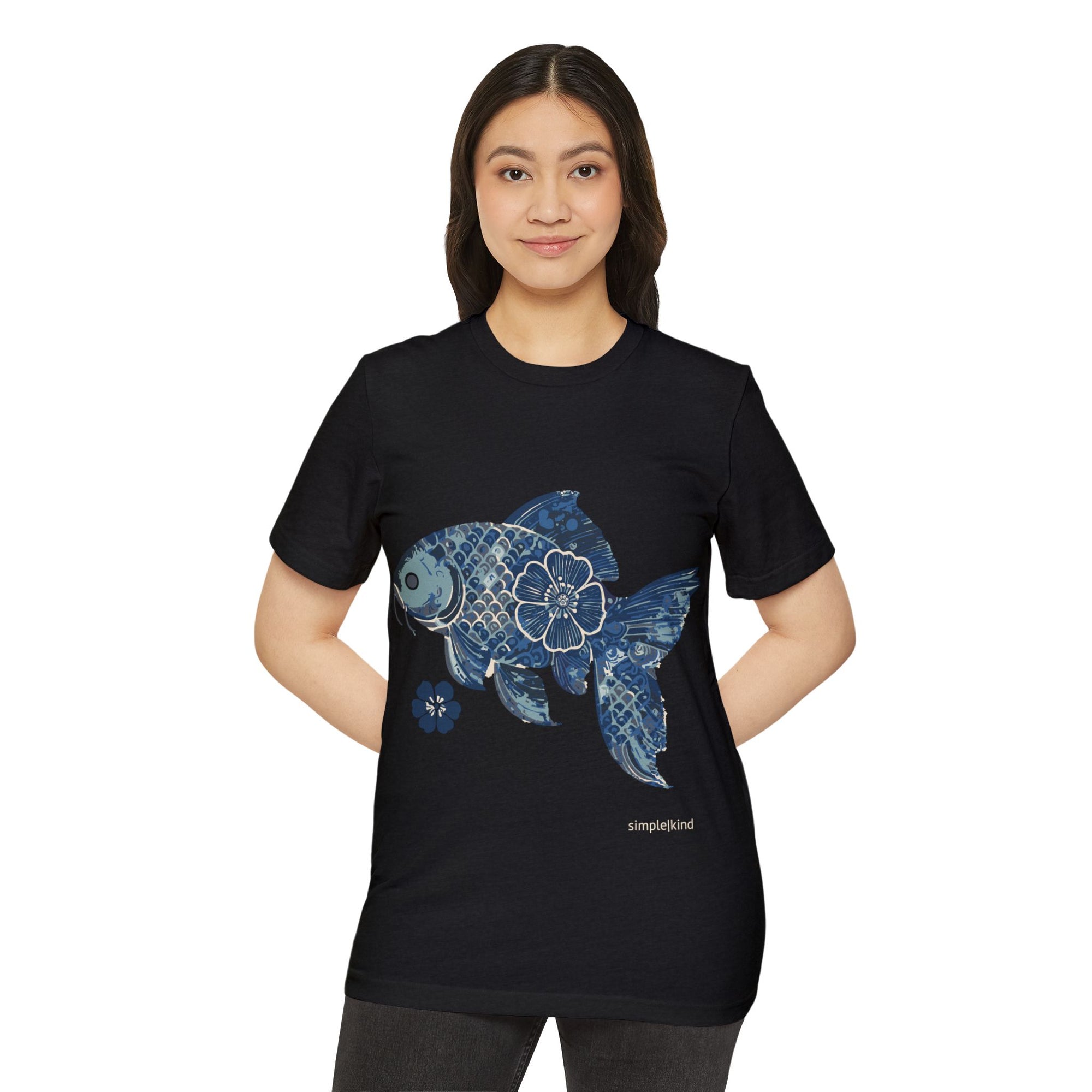 Fishionista: Organic+Recycled Unisex Eco-Tee
