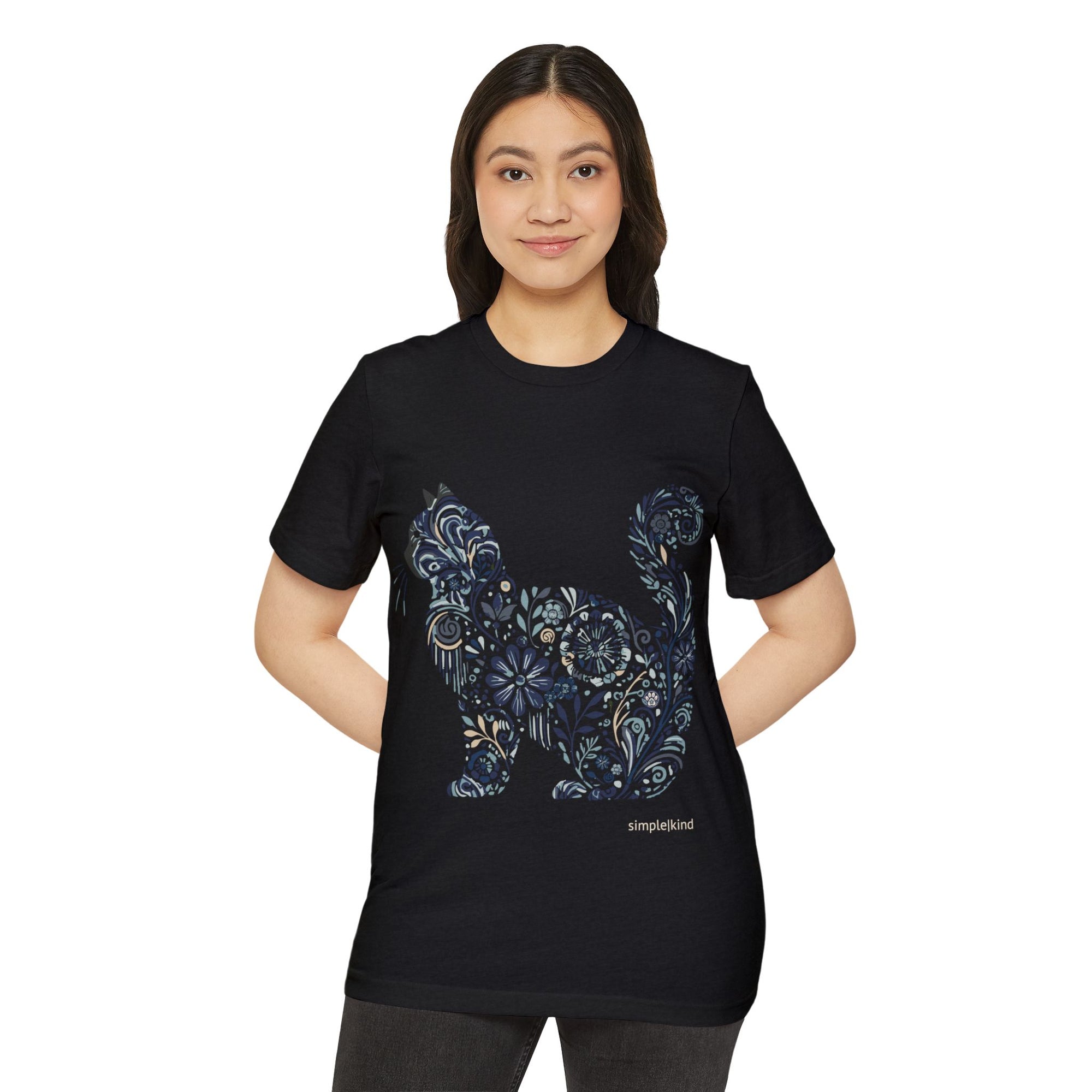Catflix &amp; Chill: Organic+Recycled Unisex Eco-Tee
