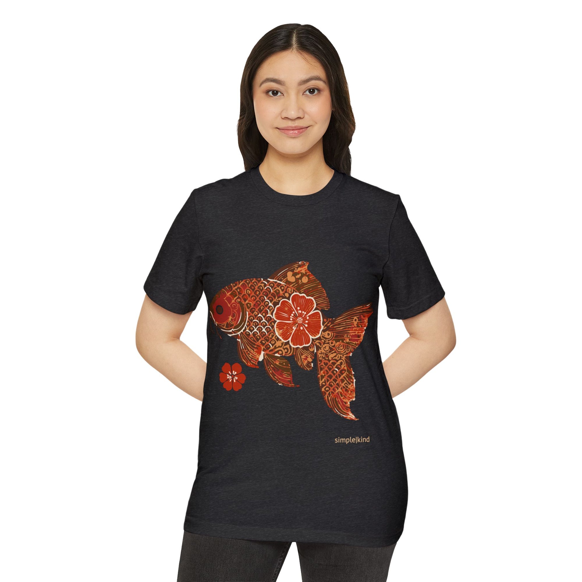 Fishionista: Organic+Recycled Unisex Eco-Tee