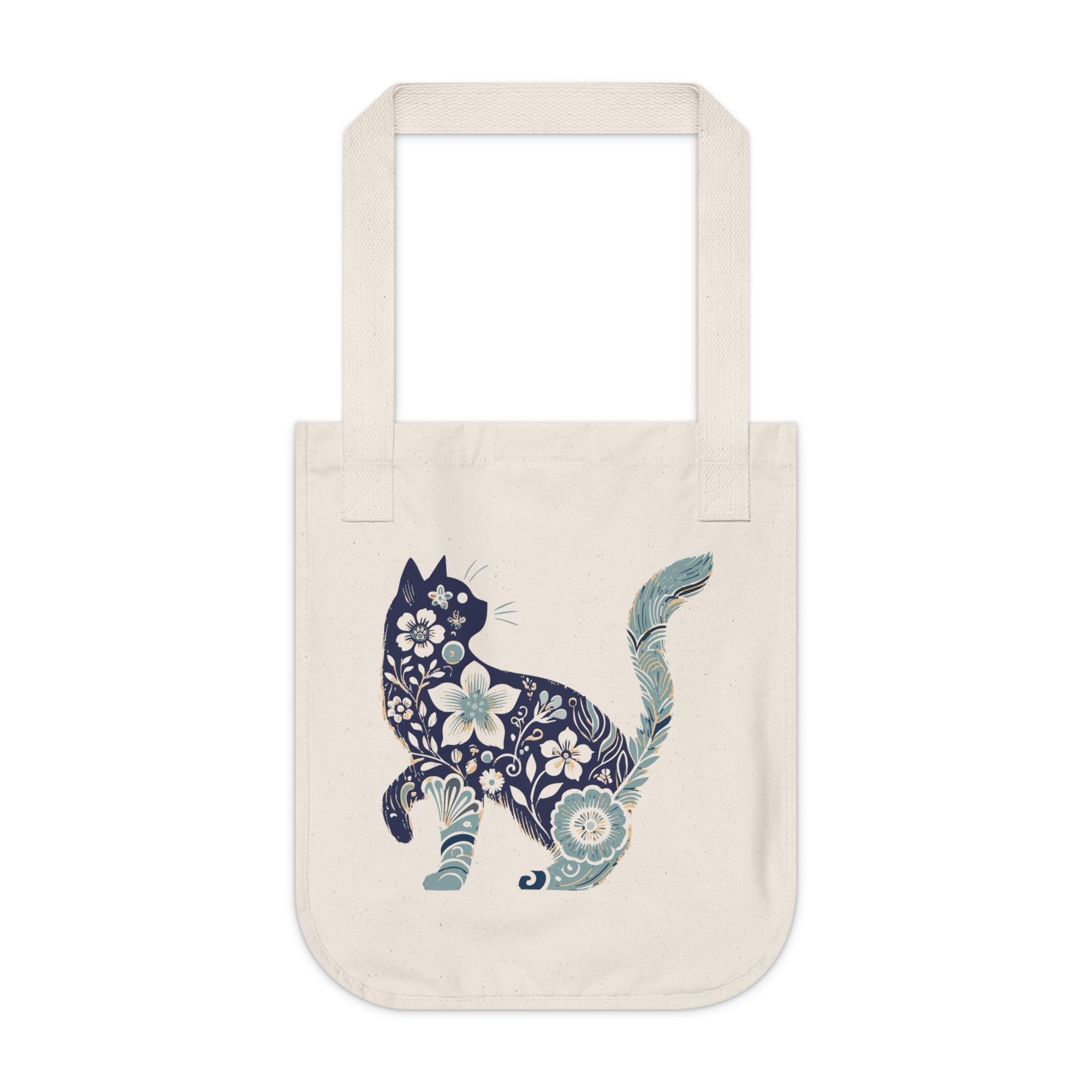 Purrfect: Organic Market Tote (Natural)