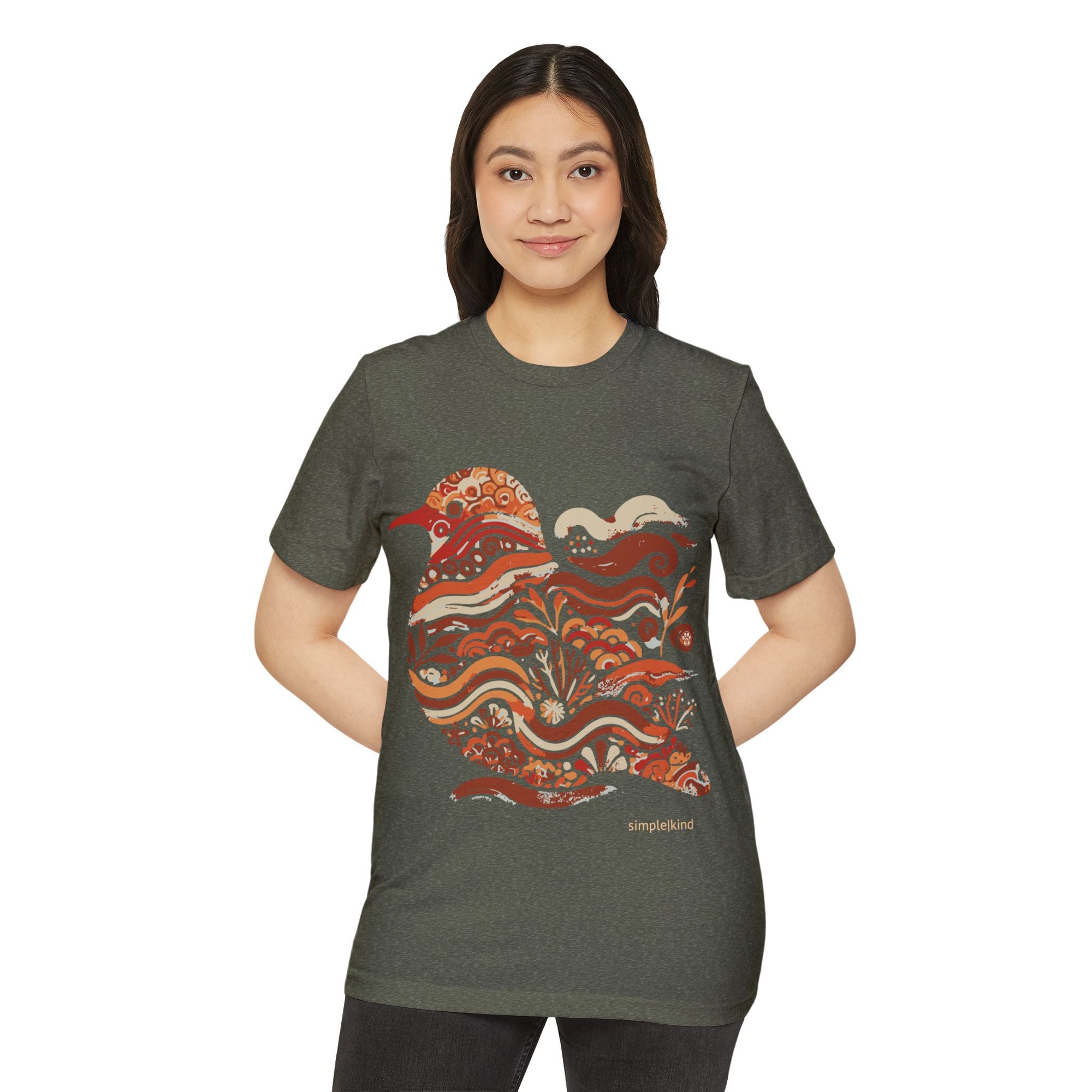 Featherweather: Organic+Recycled Unisex Eco-Tee