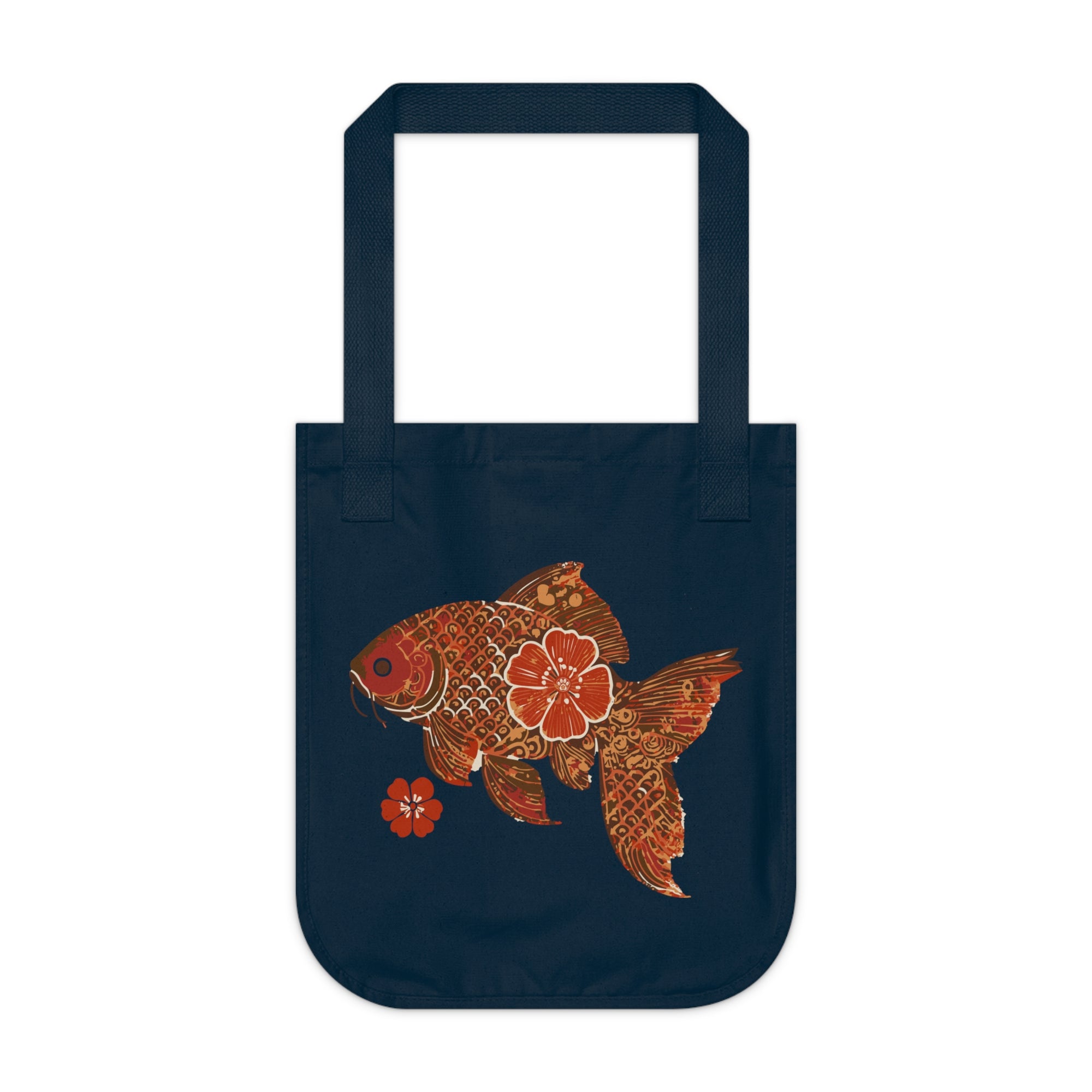Fishionista: Organic Market Tote (Navy)