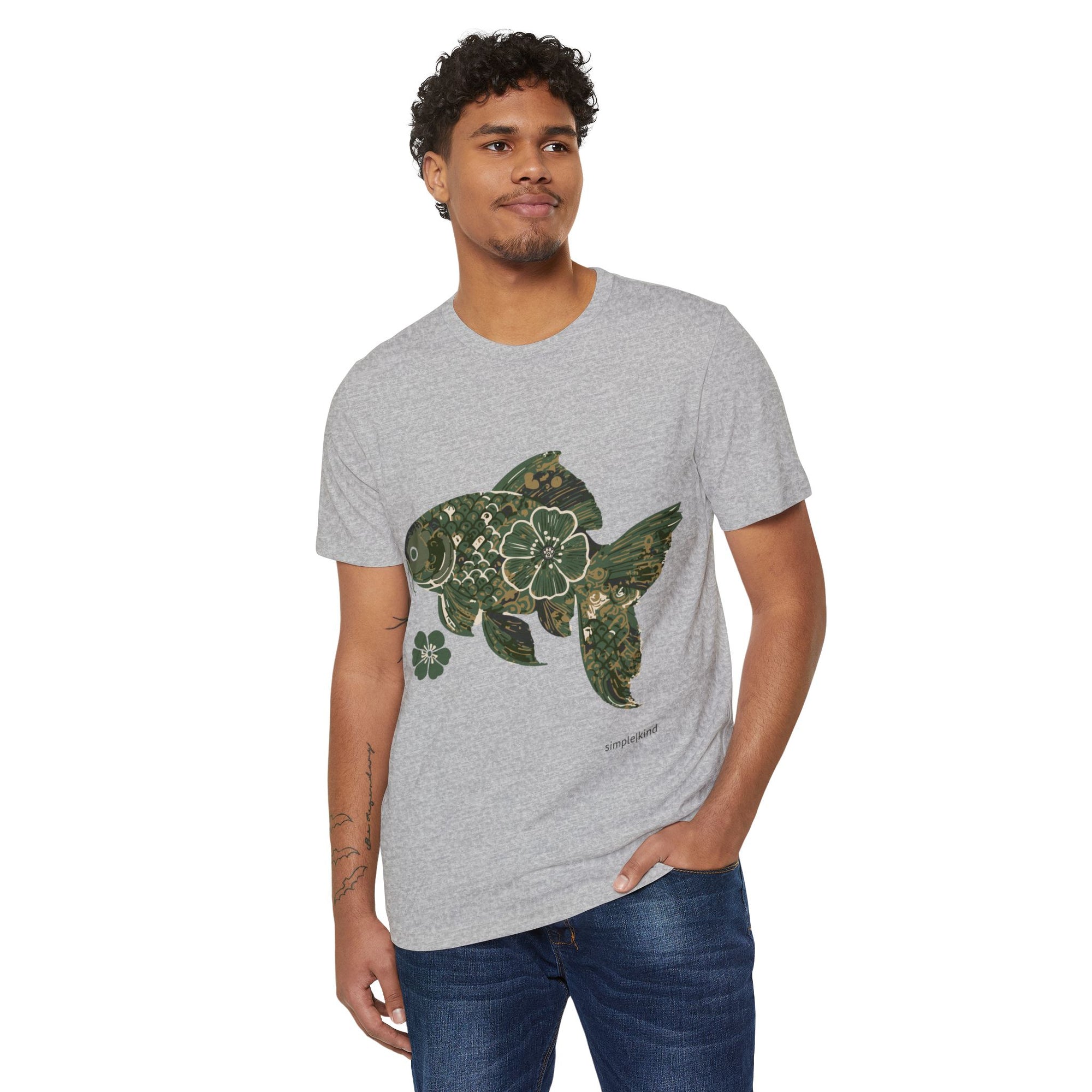 Fishionista: Organic+Recycled Unisex Eco-Tee