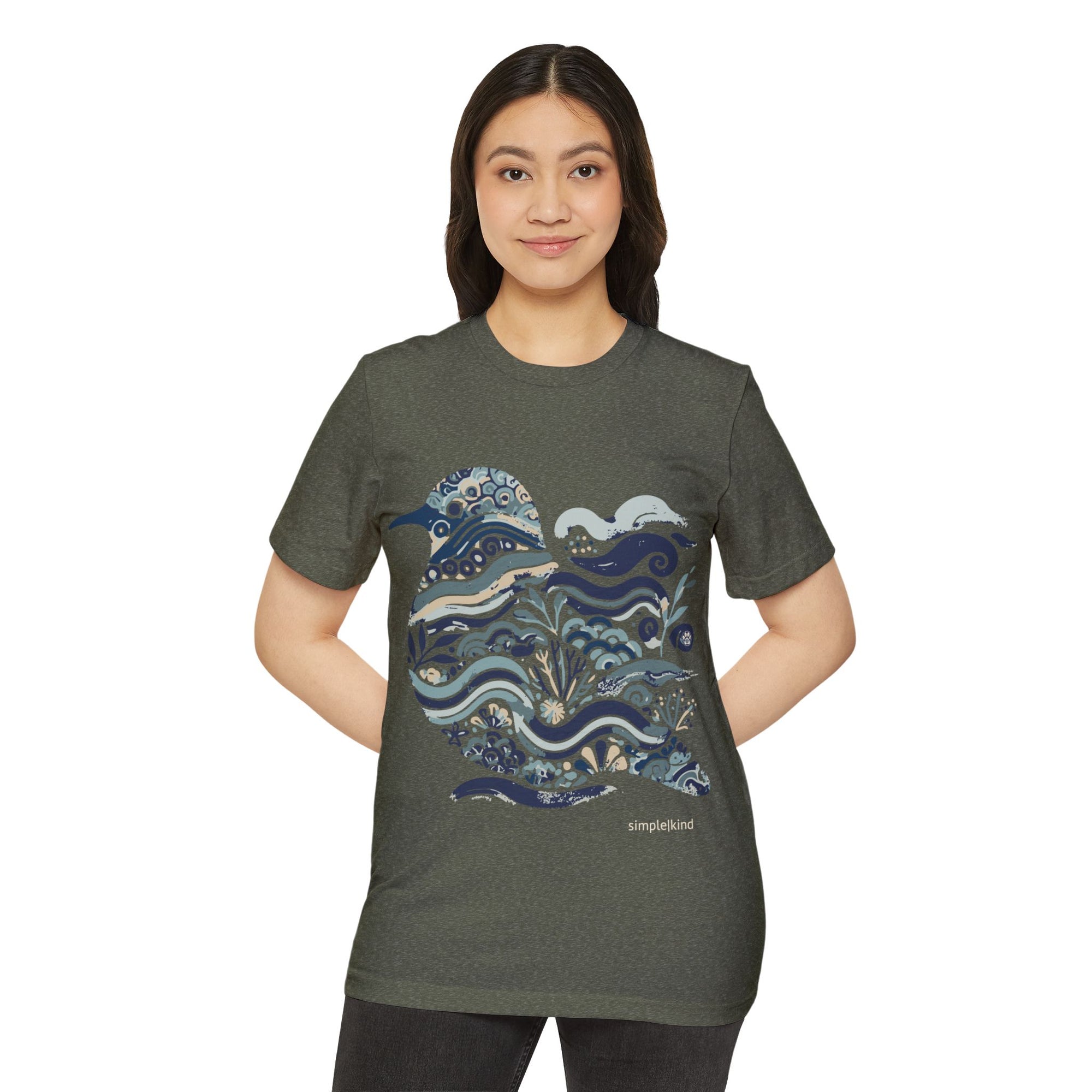 Featherweather: Organic+Recycled Unisex Eco-Tee