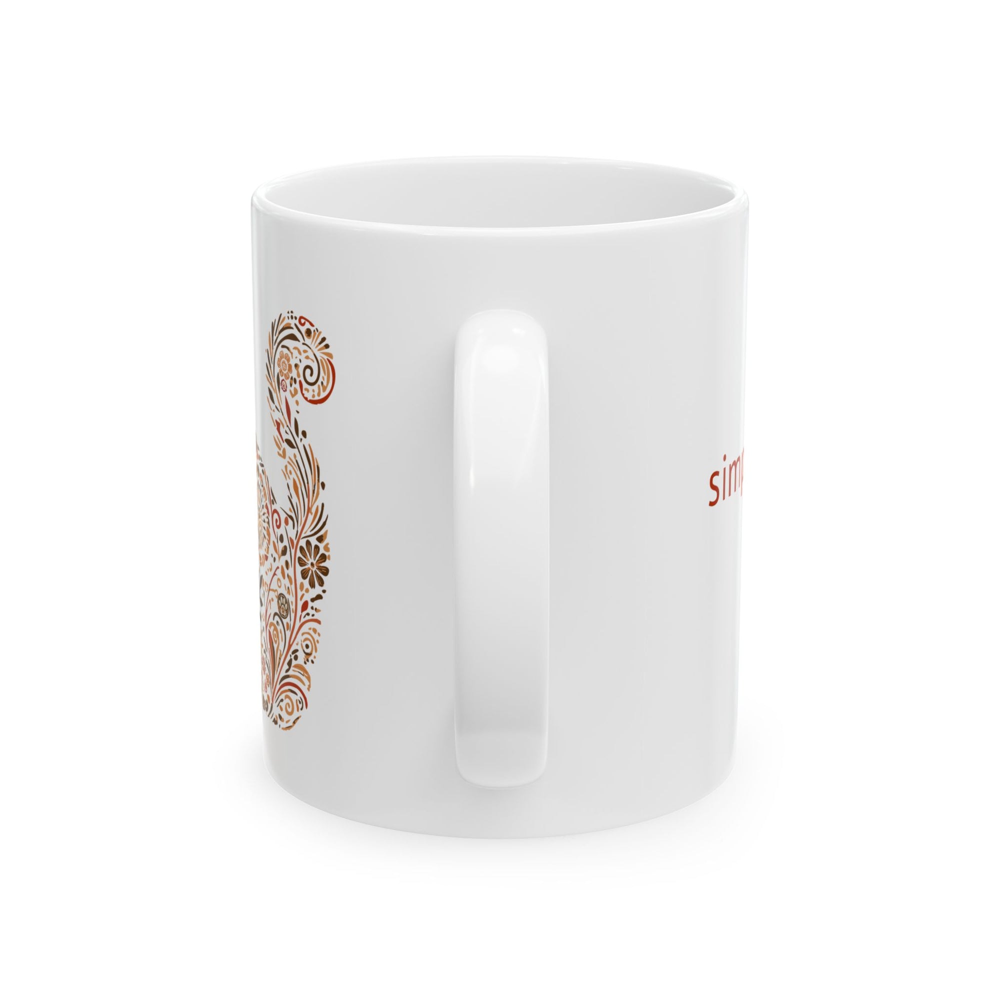 Catflix &amp; Chill: Right-Handed Mug