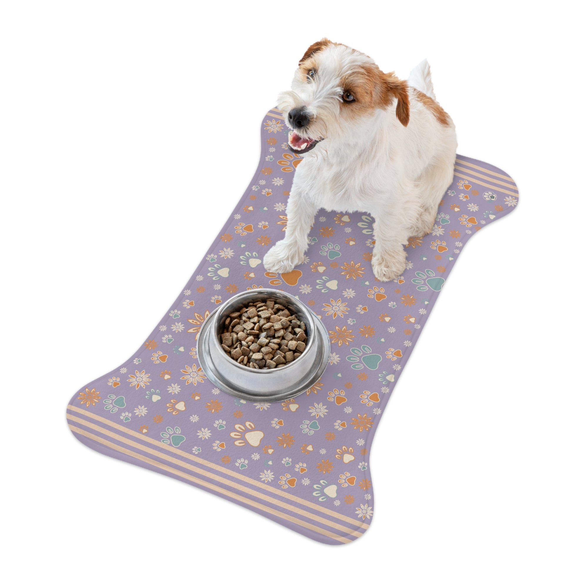 Wildbloom Walk: Fish / Bone Pet Feeding (or napping) Mat