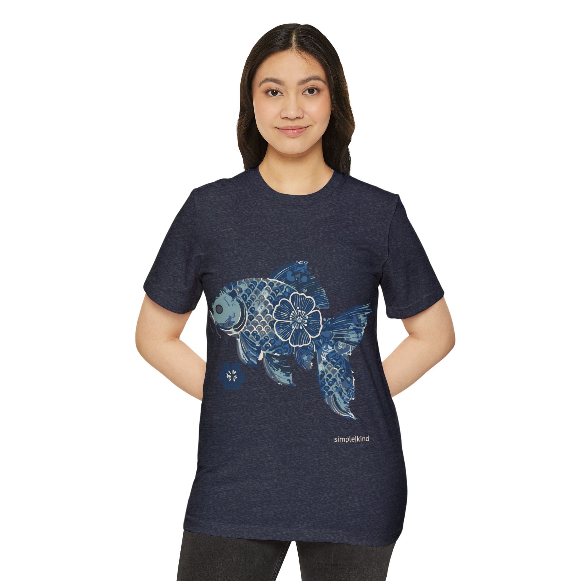 Fishionista: Organic+Recycled Unisex Eco-Tee
