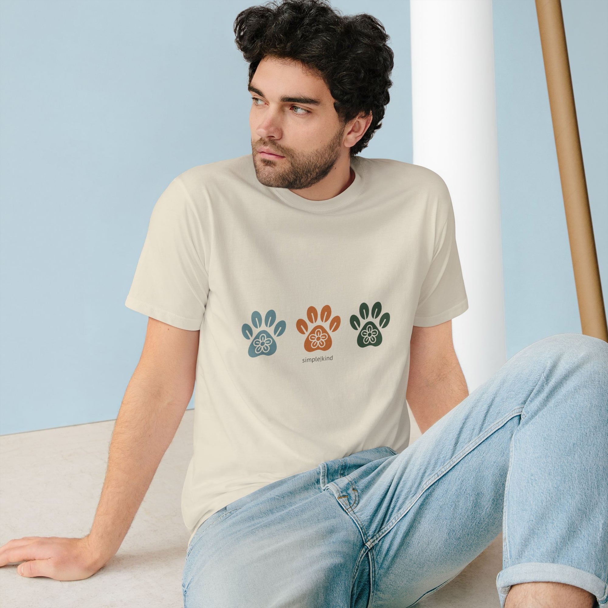 Simple Paws: Organic Cotton Unisex Tee