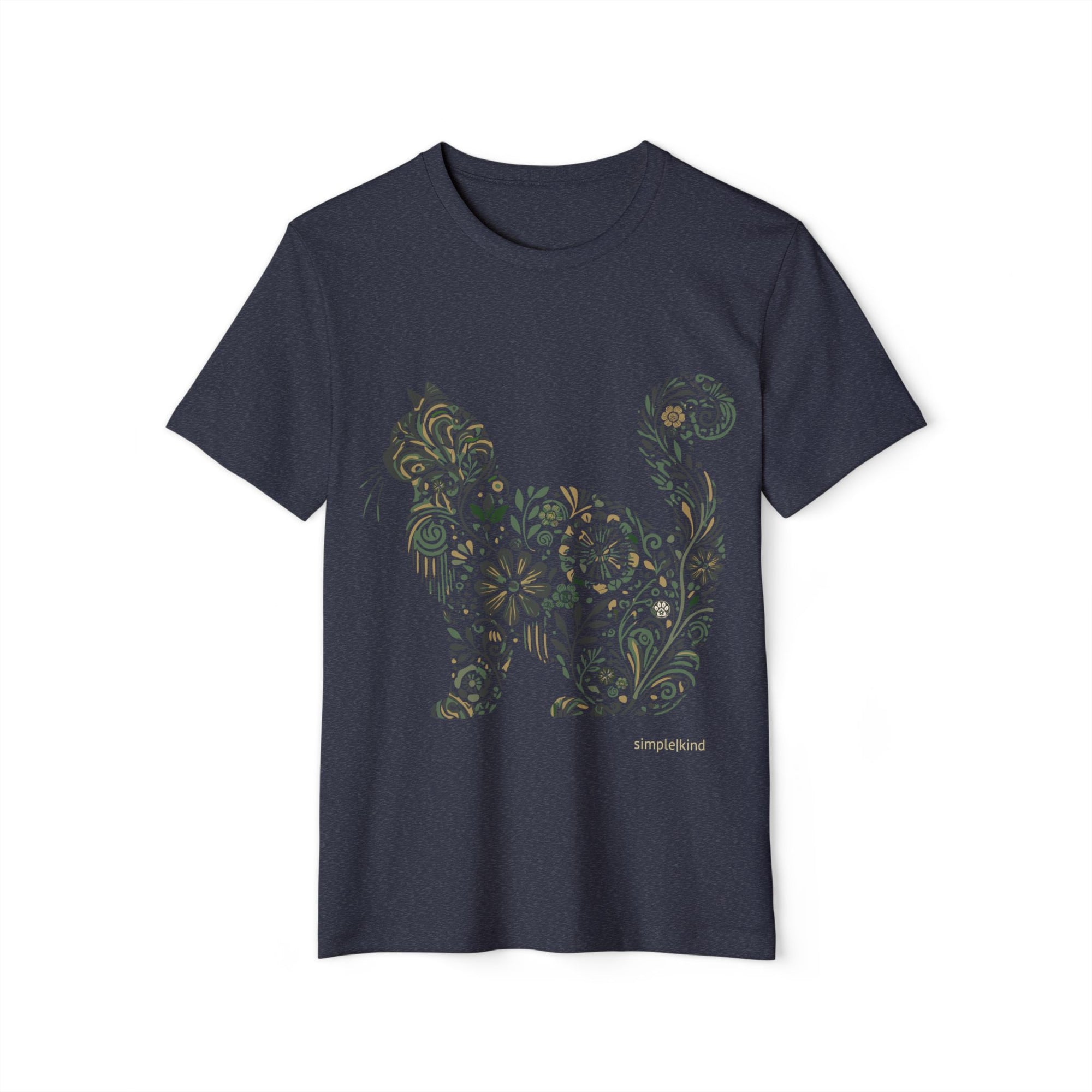 Catflix &amp; Chill: Organic+Recycled Unisex Eco-Tee