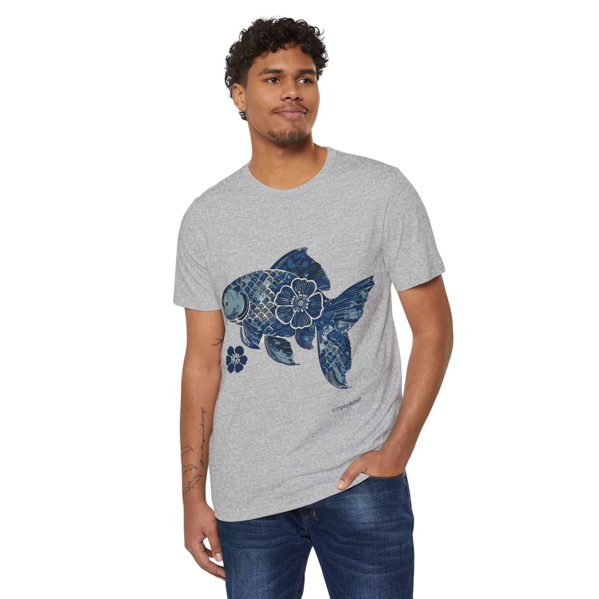 Fishionista: Organic+Recycled Unisex Eco-Tee