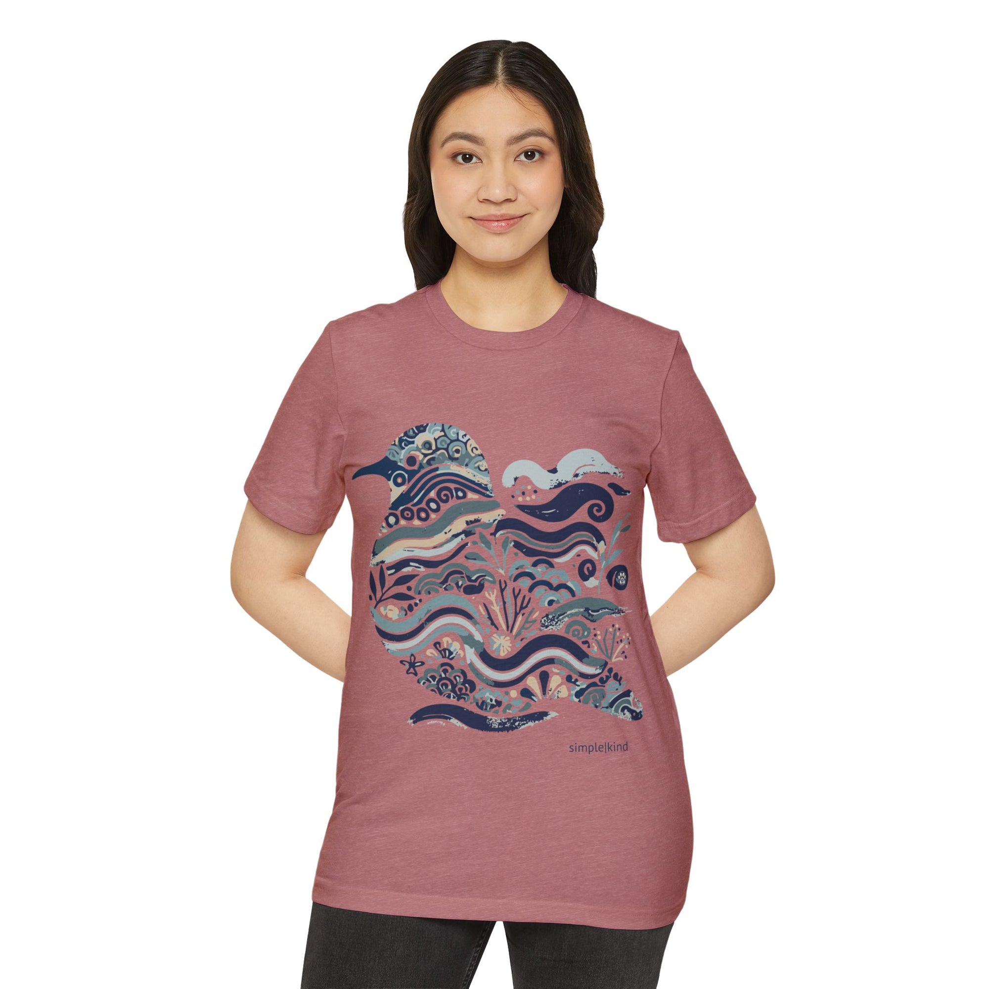 Featherweather: Organic+Recycled Unisex Eco-Tee
