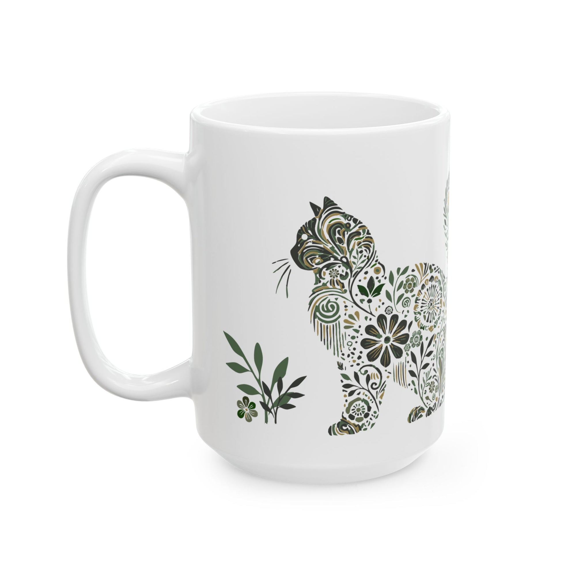 Catflix &amp; Chill: Left-Handed Mug
