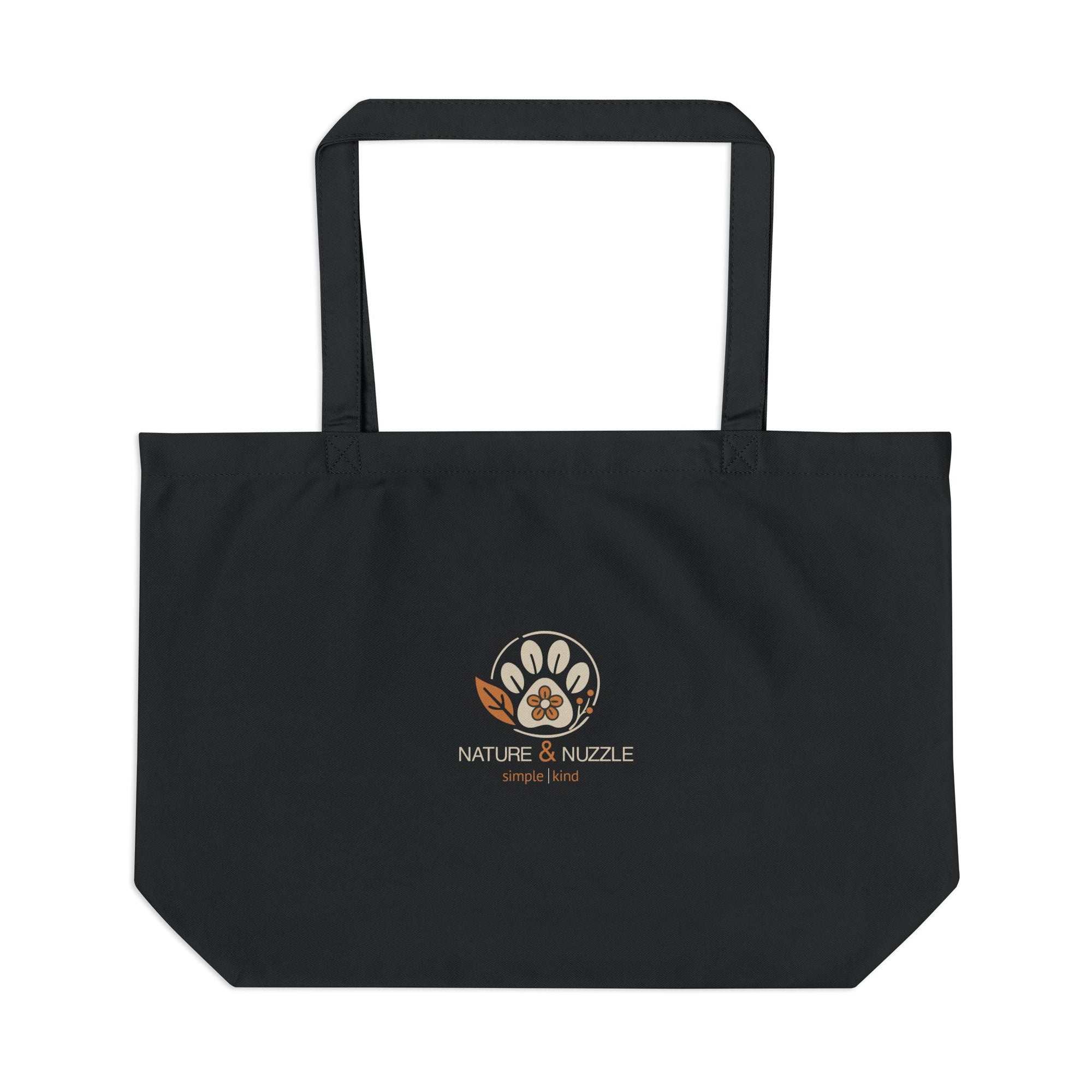 Branch Manager: Large Organic Tote (Black)
