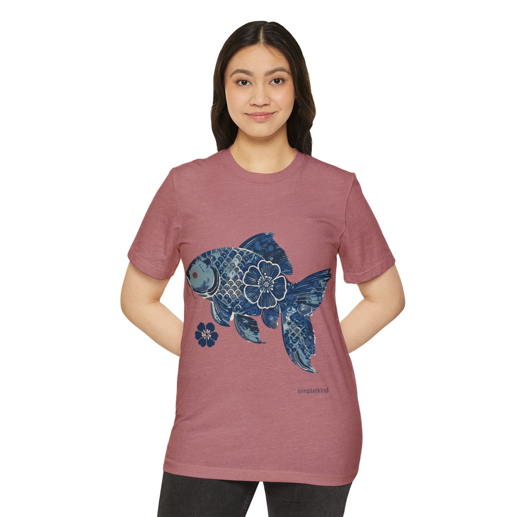 Fishionista: Organic+Recycled Unisex Eco-Tee