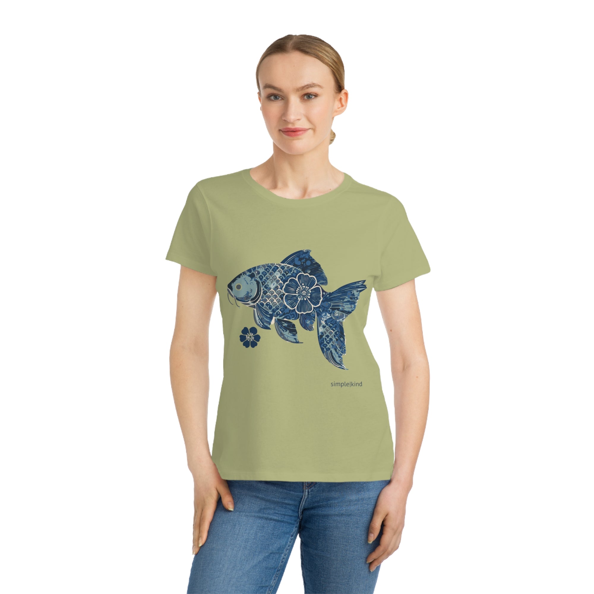 Fishionista: Organic Cotton Women's Tee