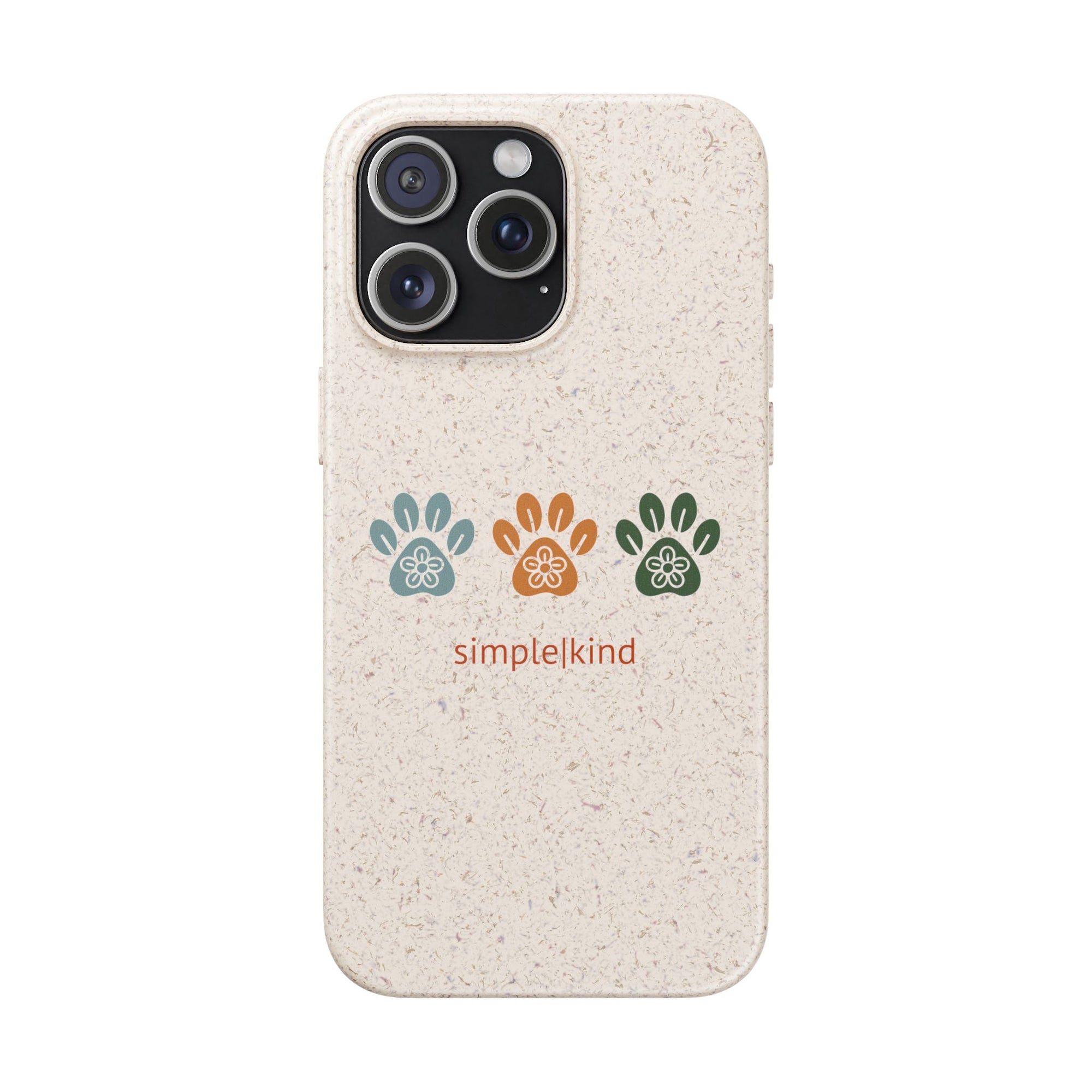 Simple Paws: Biodegradable iPhone Case [MagSafe]